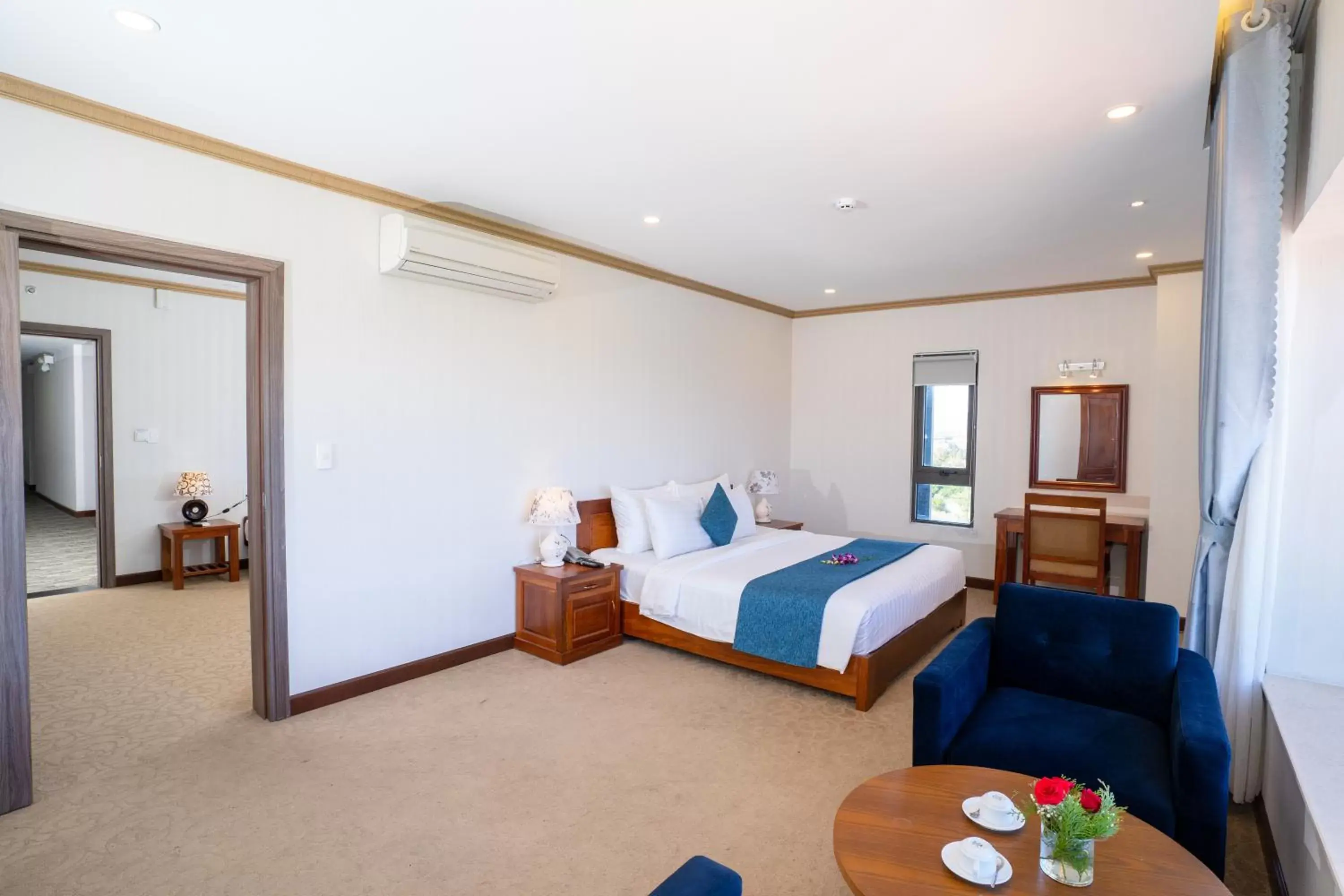 Bedroom, Bed in Navy Hotel Cam Ranh