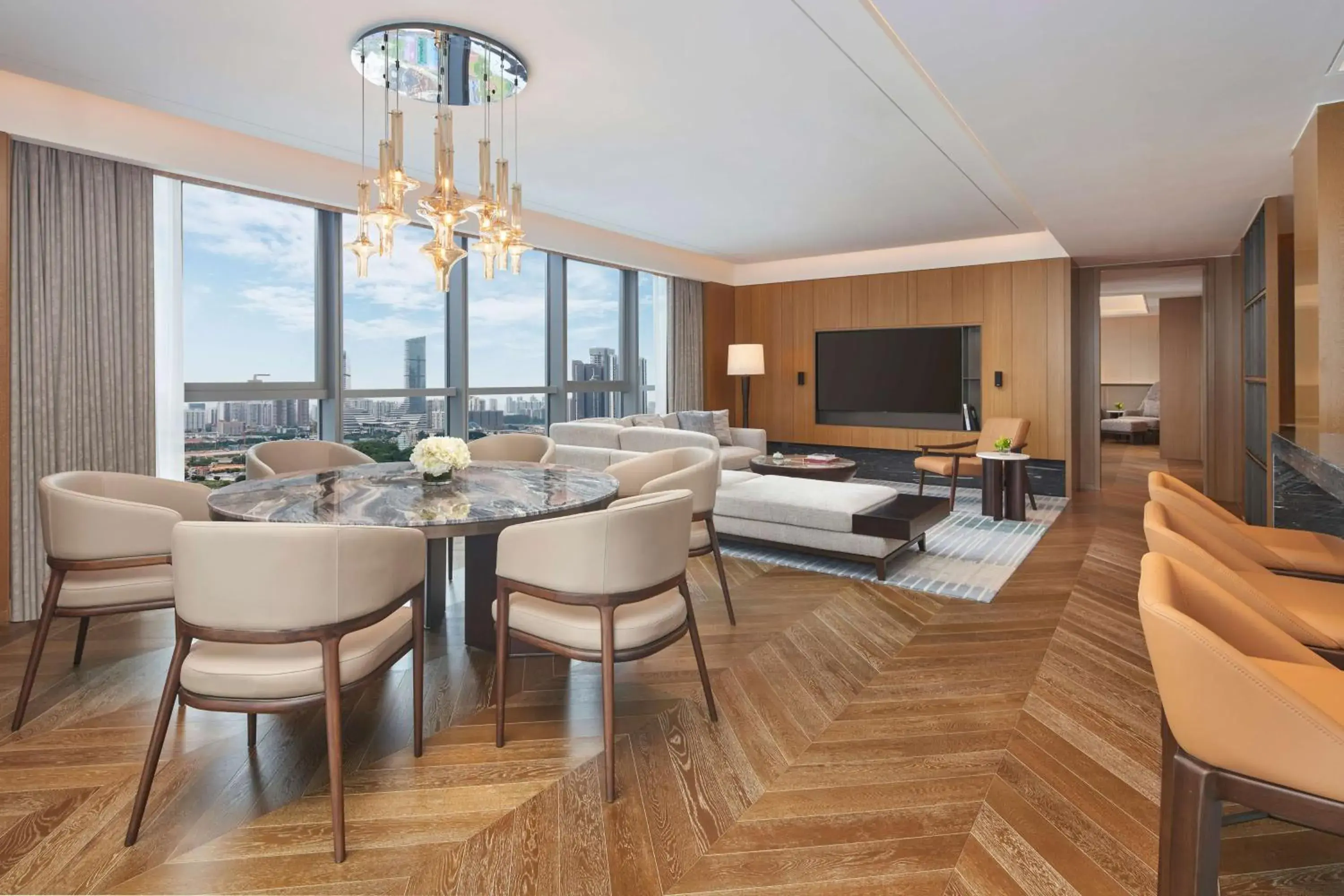 Photo of the whole room, Bed in Hyatt Regency Guangzhou Zengcheng Photo of the whole room, Bed in Hyatt Regency Guangzhou Zengcheng