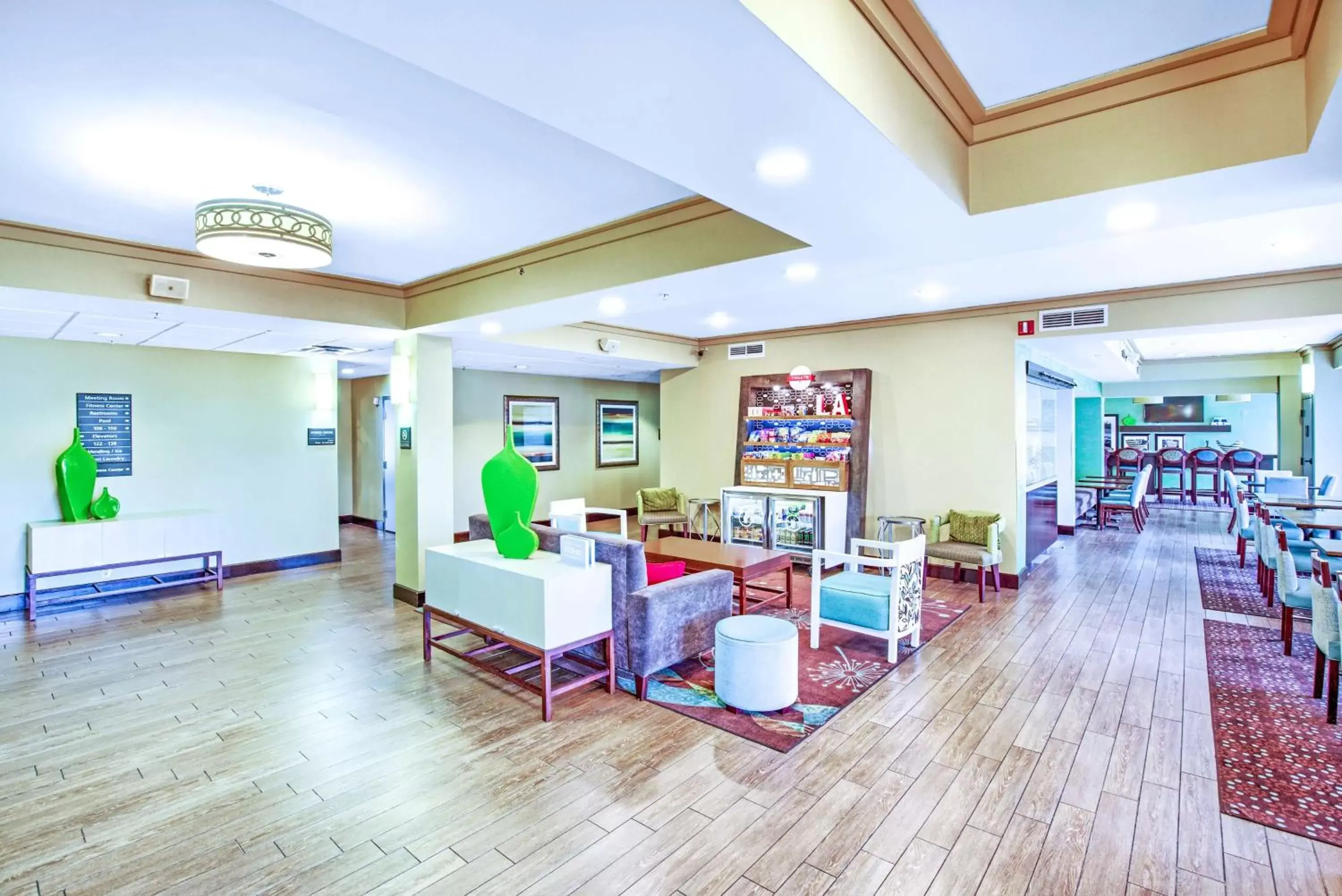 Lobby or reception in Hampton Inn Slidell