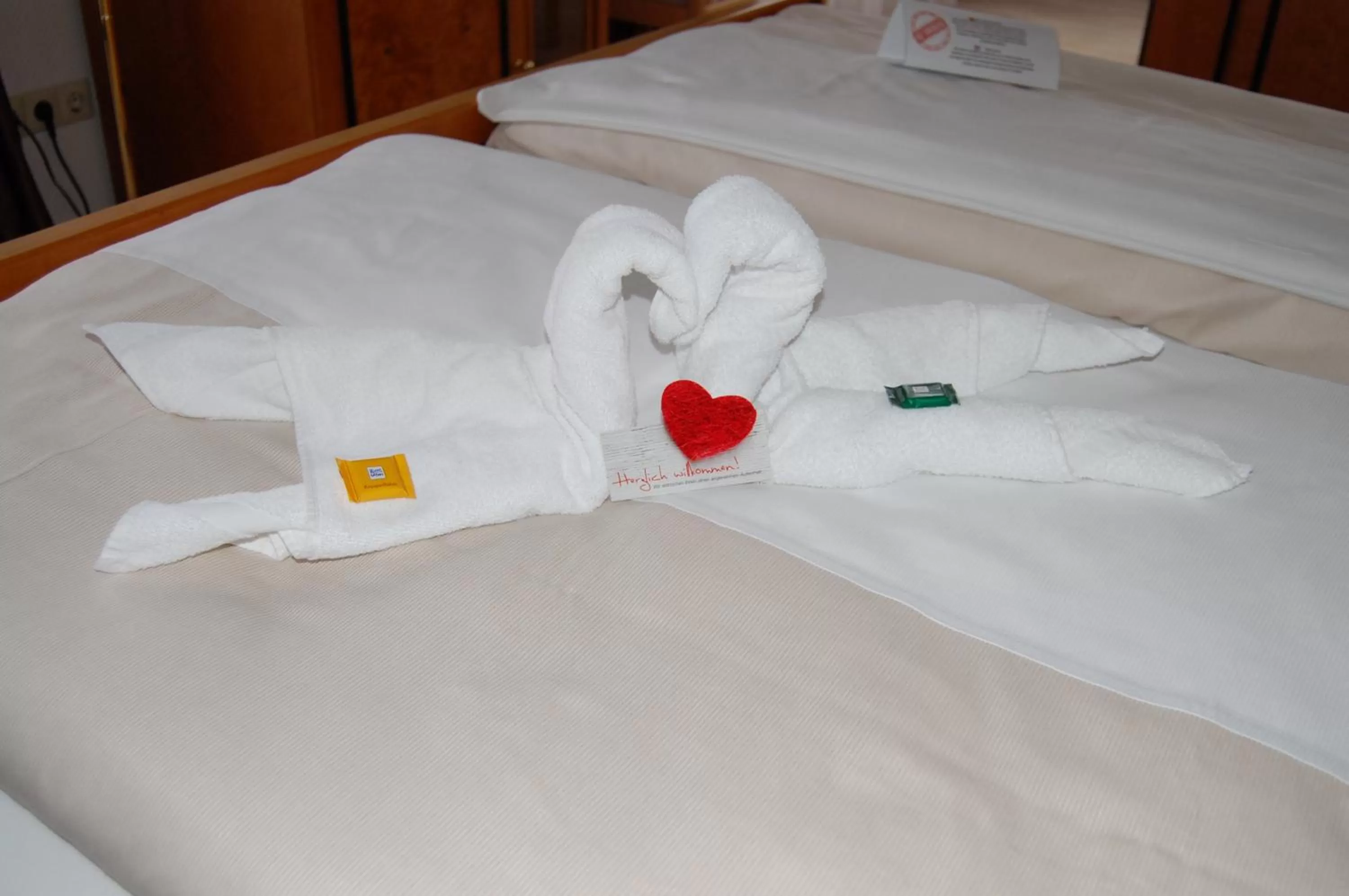 Bed in Hotel Friesengeist