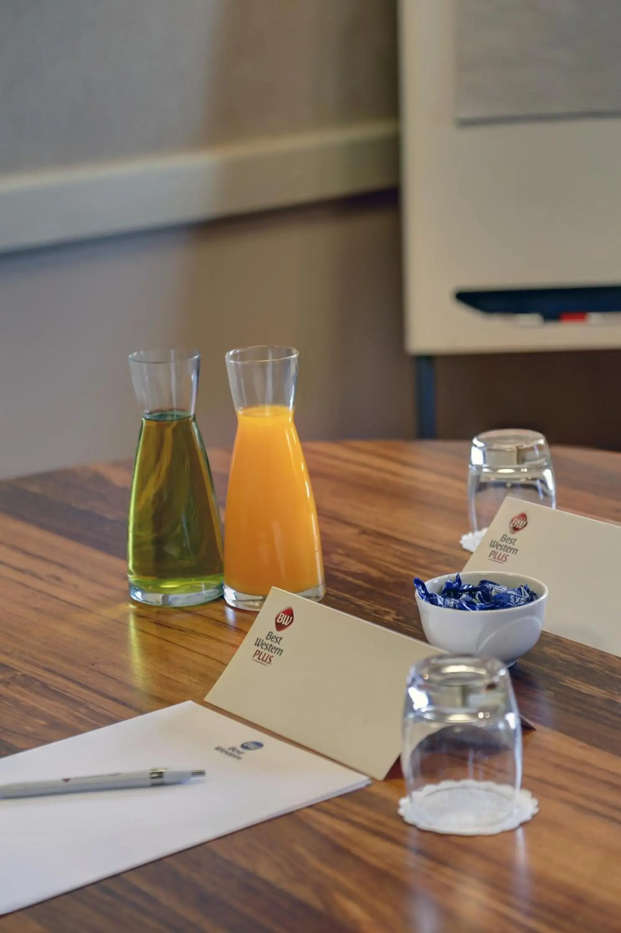 Non alcoholic drinks, Business Area/Conference Room in Best Western Plus Milford Hotel