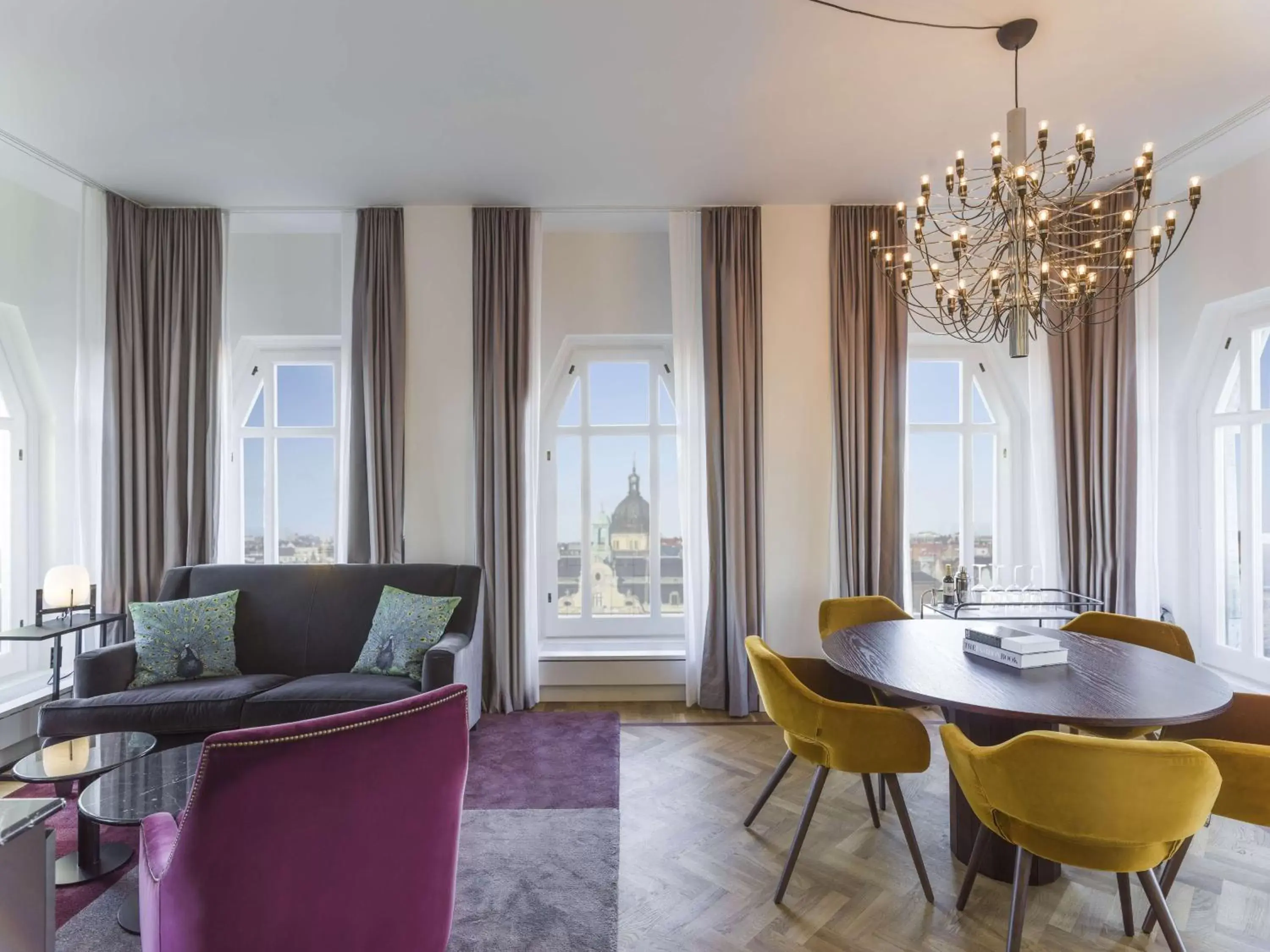 Living room, Seating Area in Radisson Collection, Strand Hotel, Stockholm