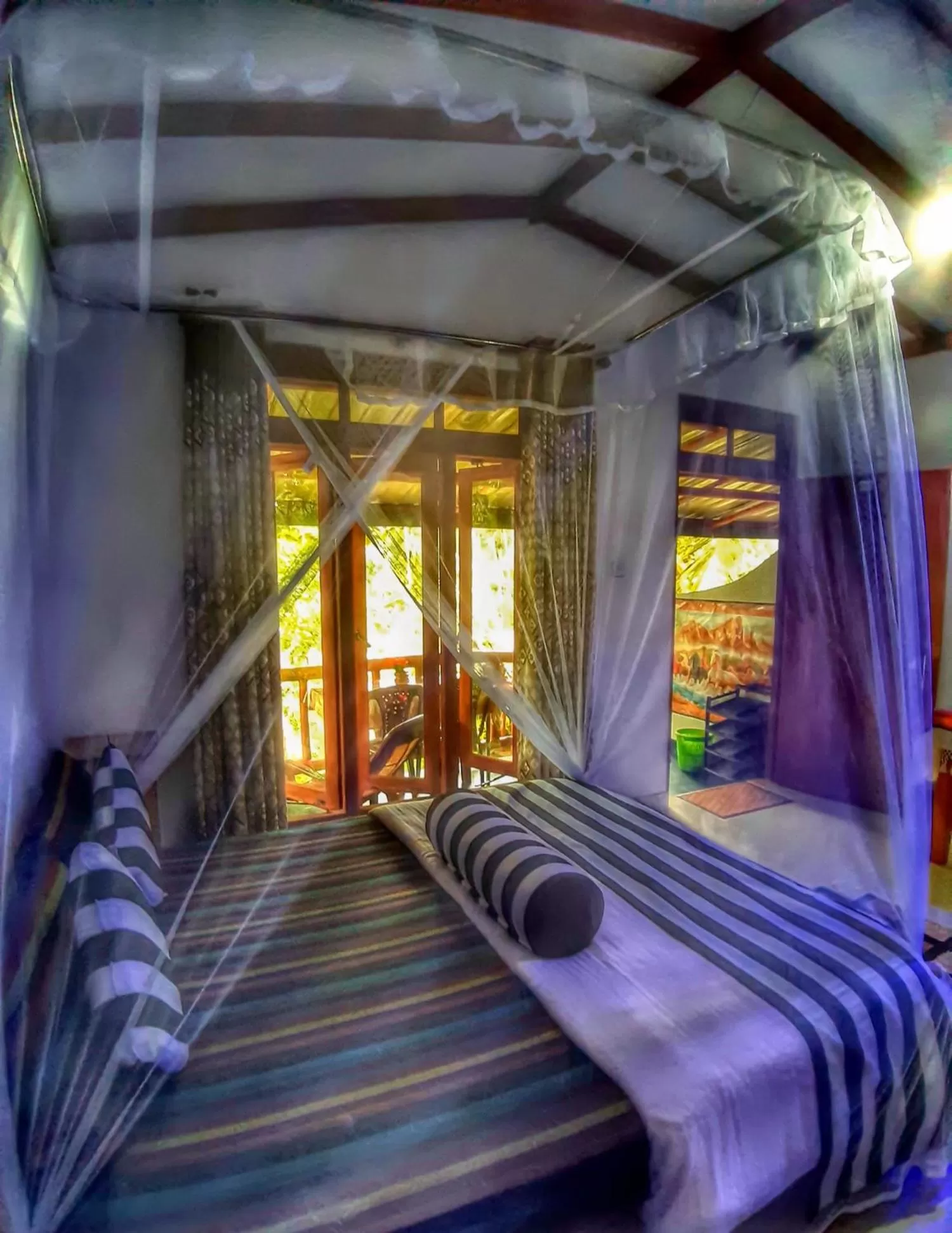 Bed in Cozy Home Stay