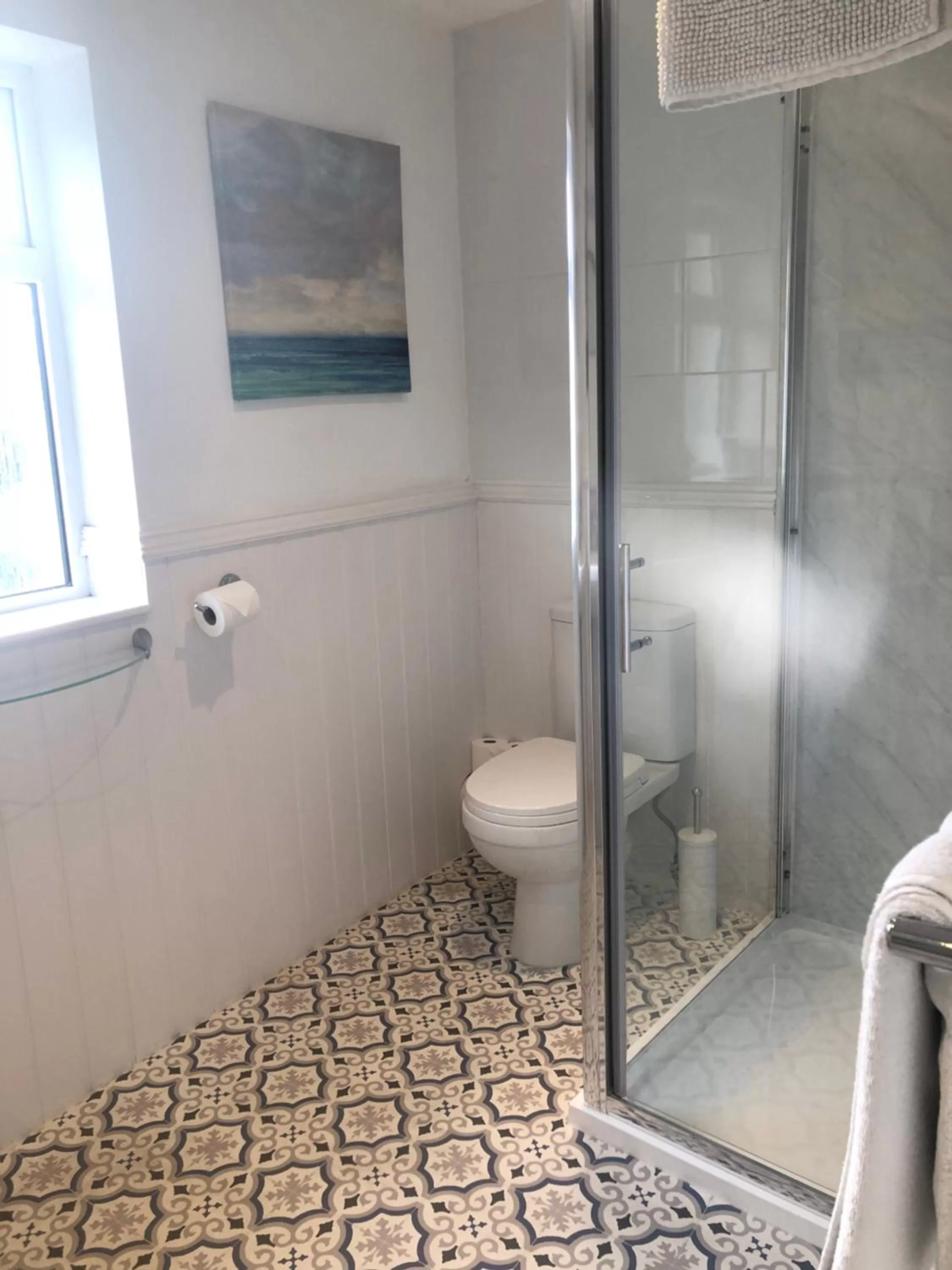 Bathroom in Websters Bed & Breakfast