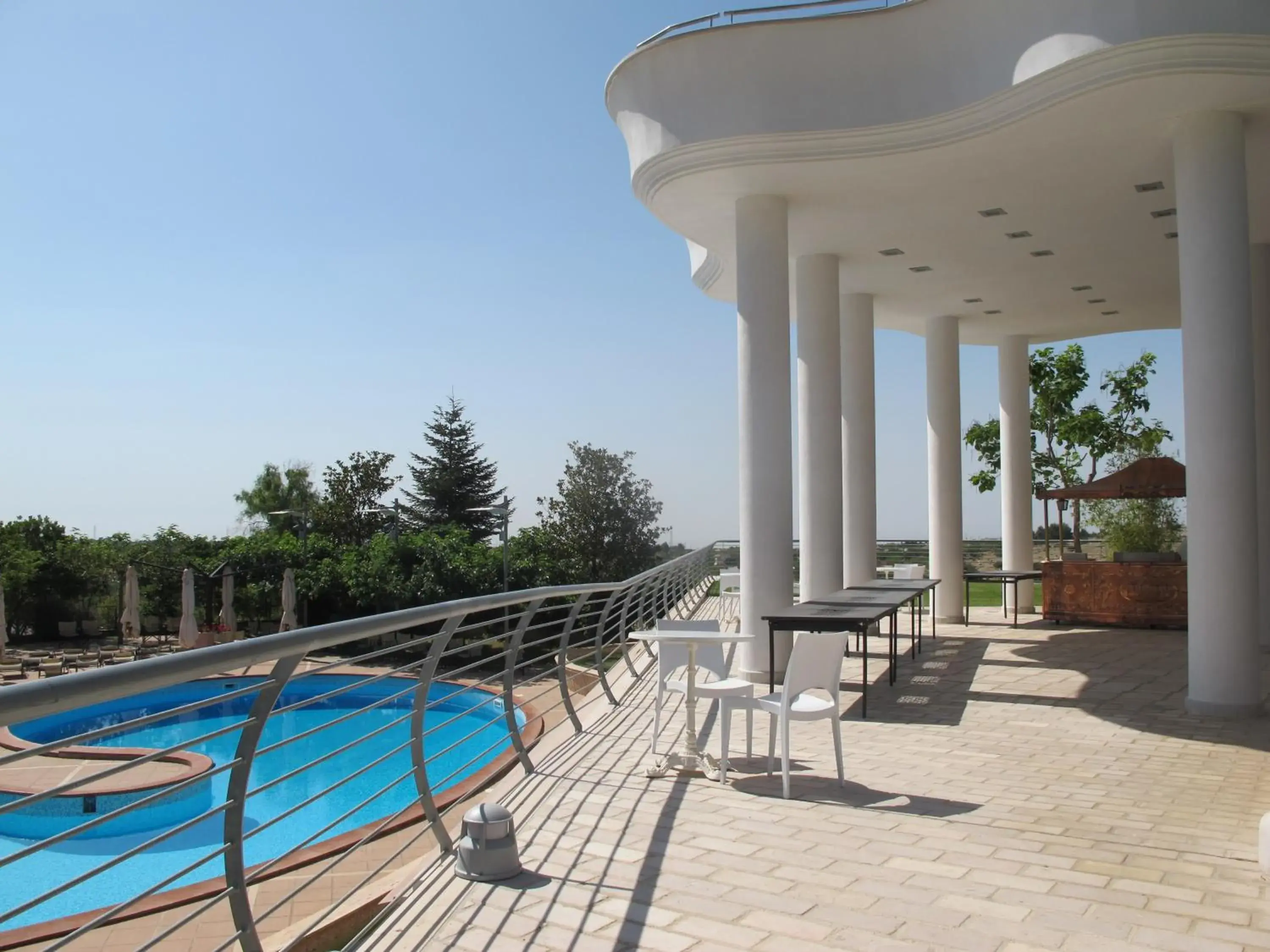 Balcony/Terrace, Swimming Pool in Gran Paradiso Hotel Spa