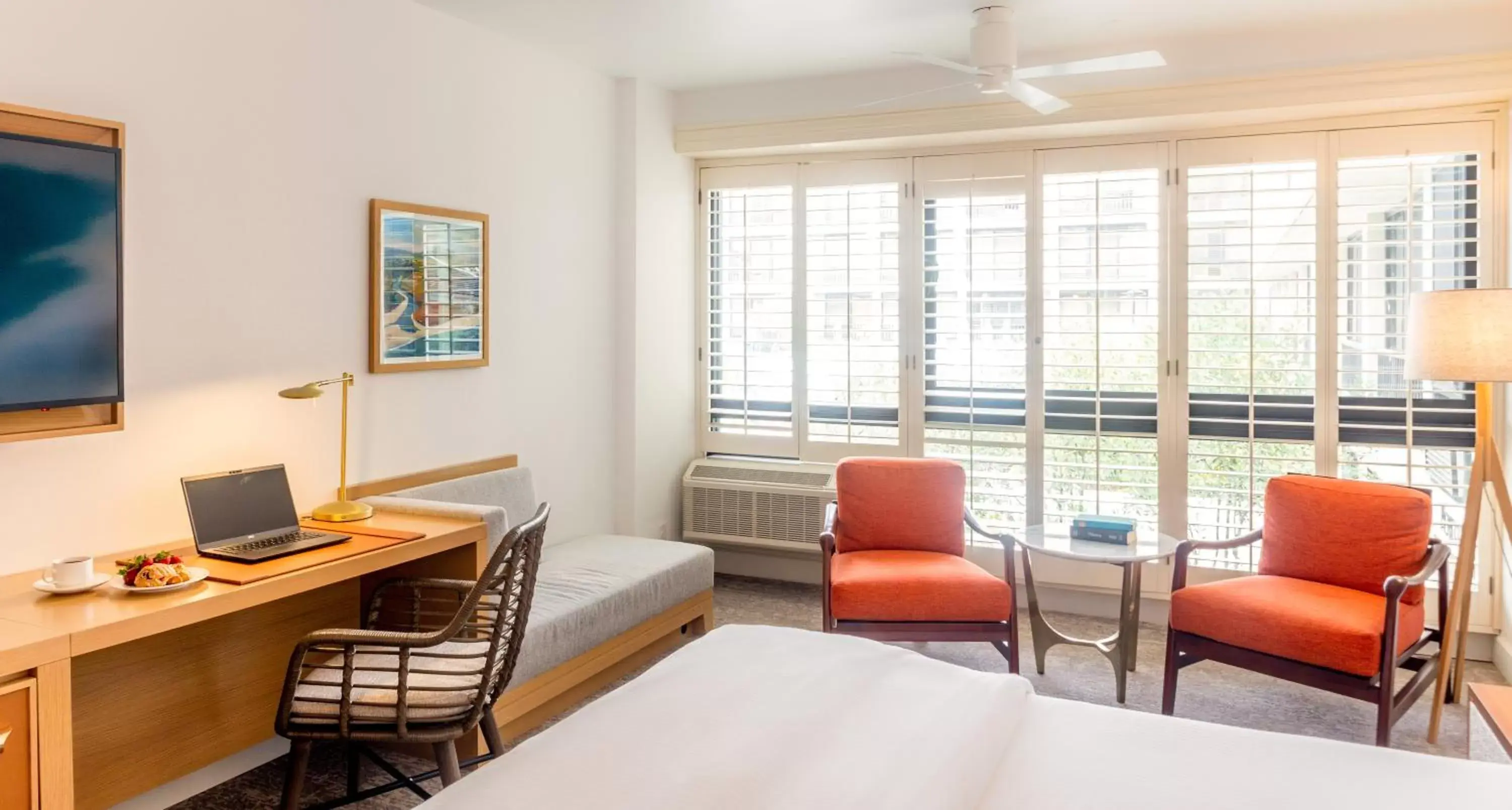 Bedroom, Seating Area in Portola Hotel & Spa