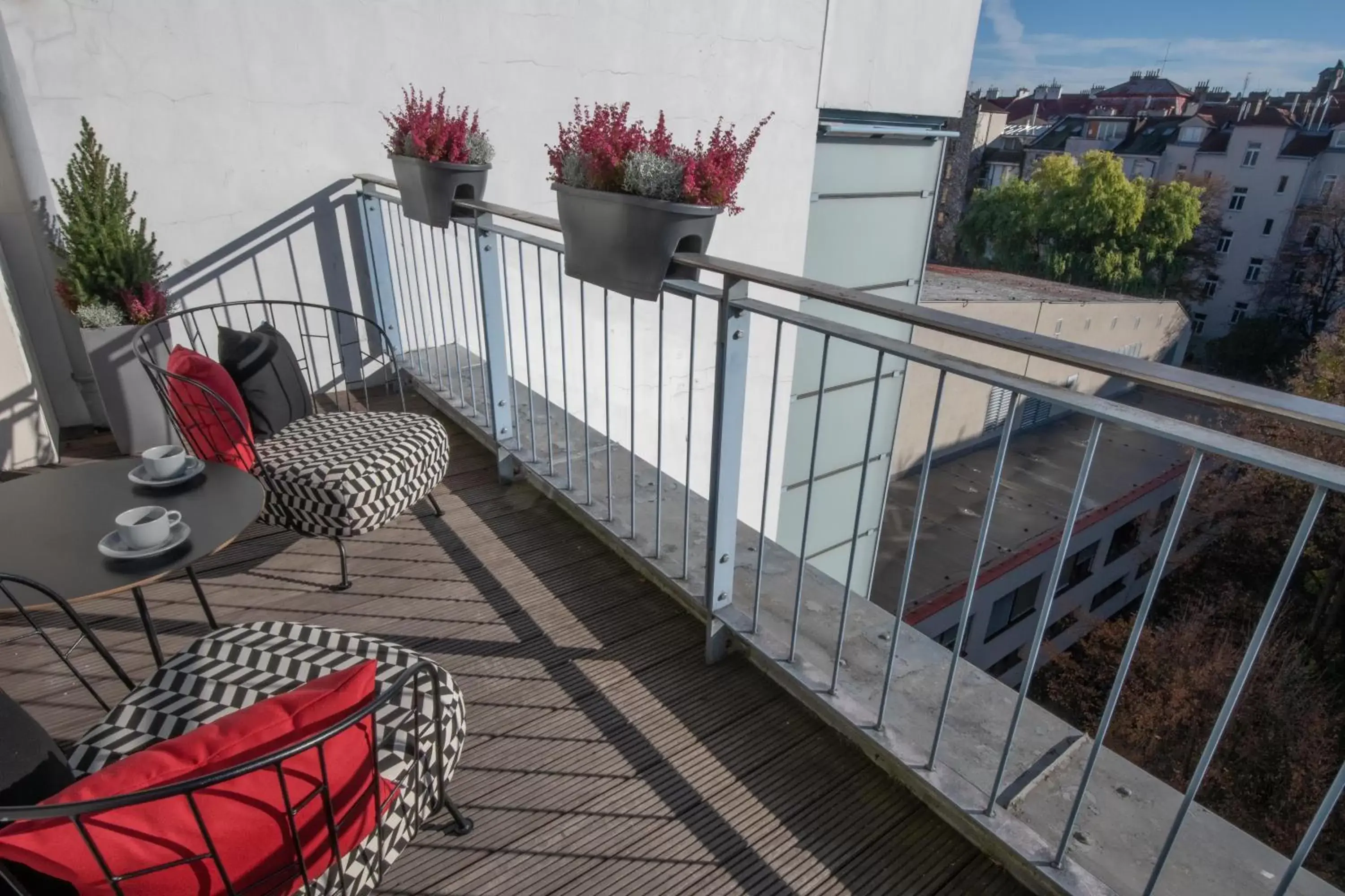 Balcony/Terrace in Art Hotel Prague