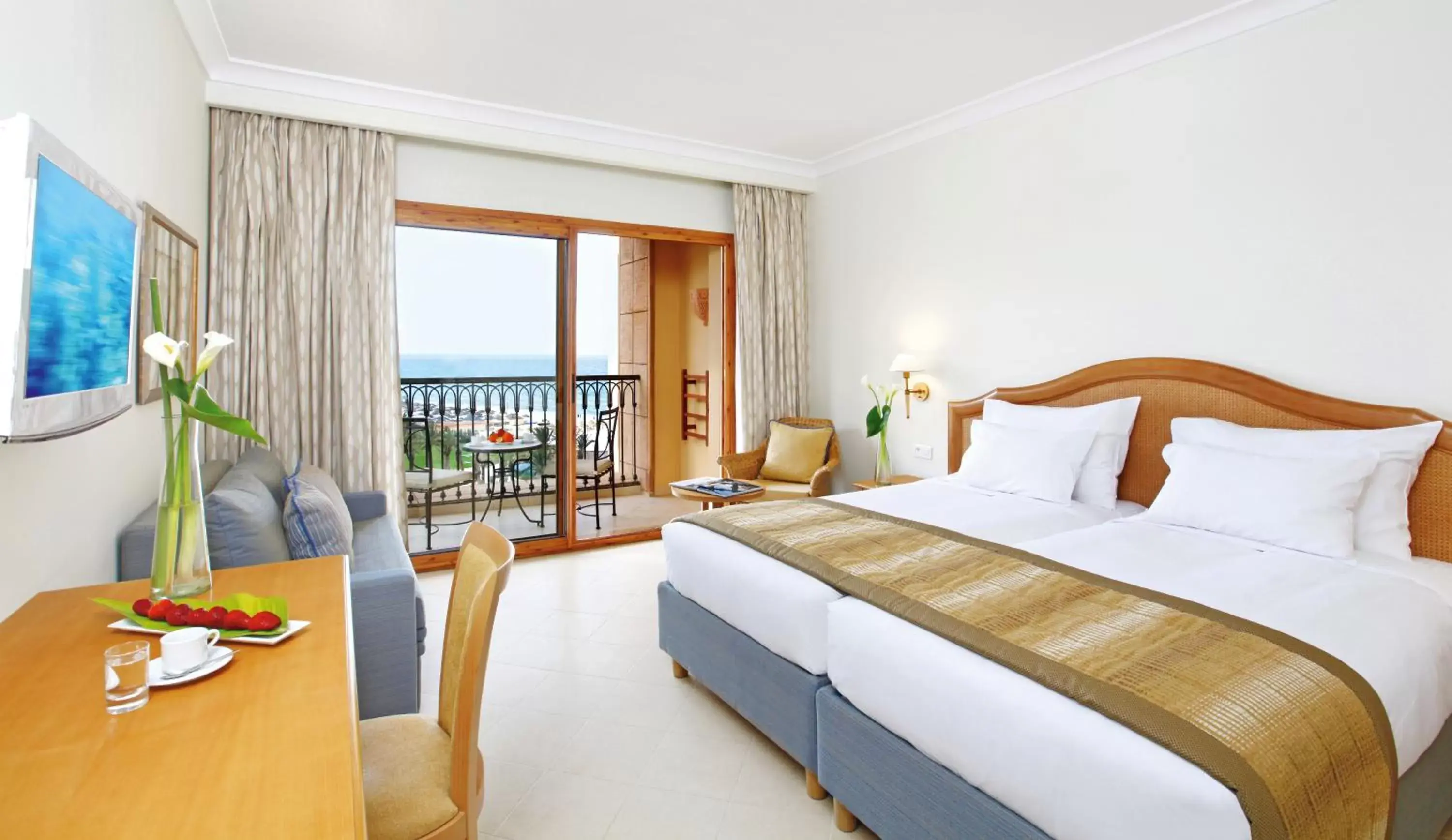 Bedroom in Mövenpick Resort & Marine Spa Sousse