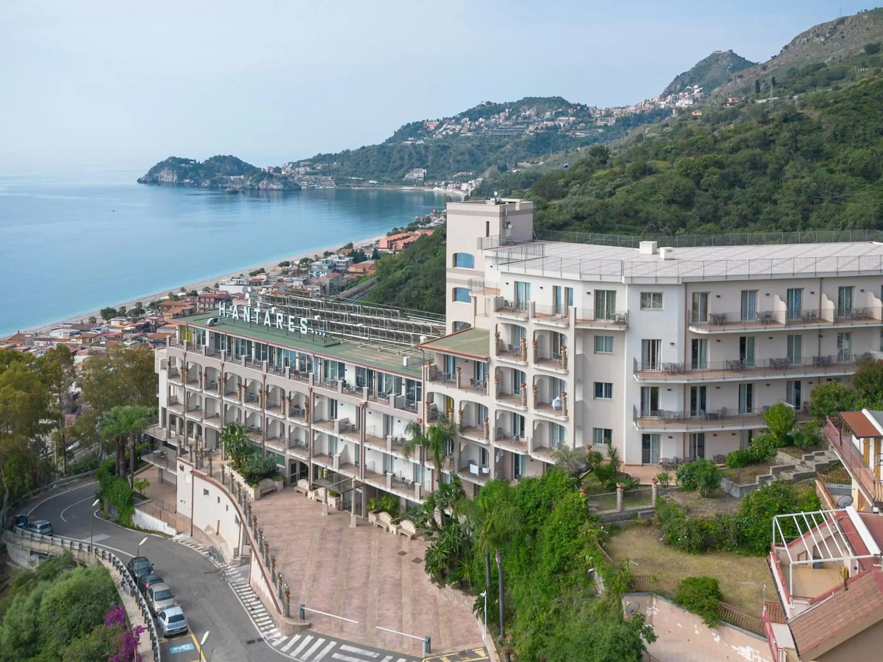 Property building in Hotel Antares Property building in Hotel Antares