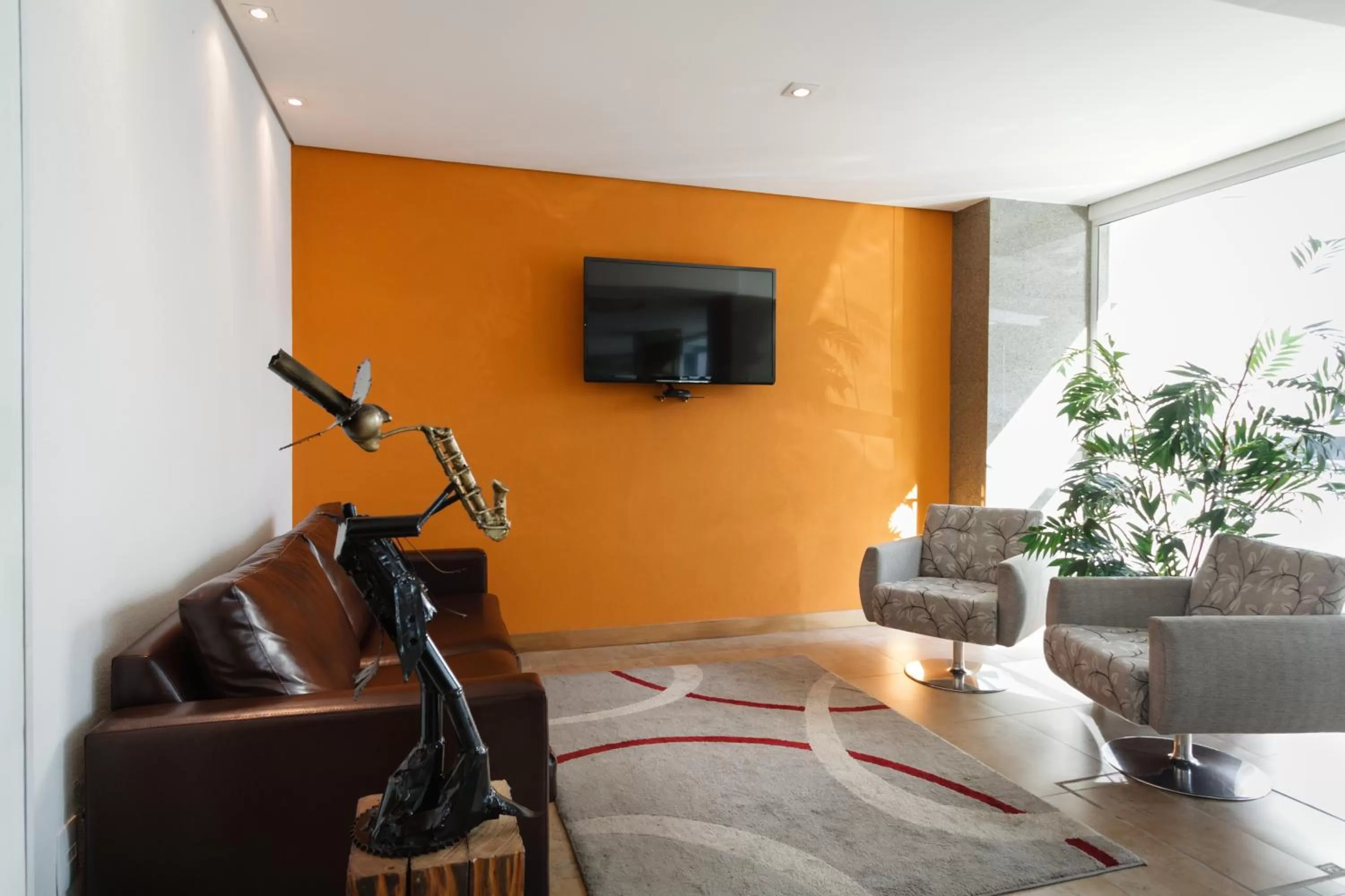 Lobby or reception in Garibaldi Business Hotel