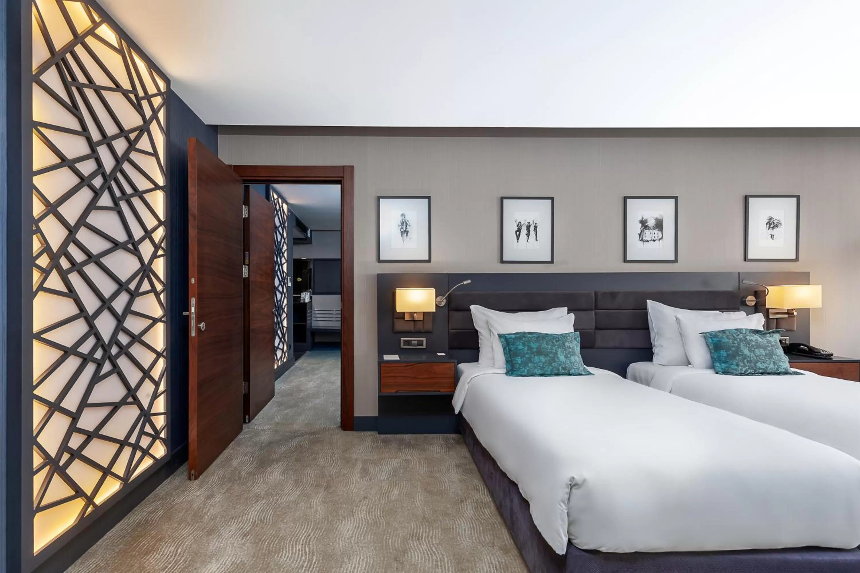 Decorative detail, Bed in Park Dedeman Trabzon