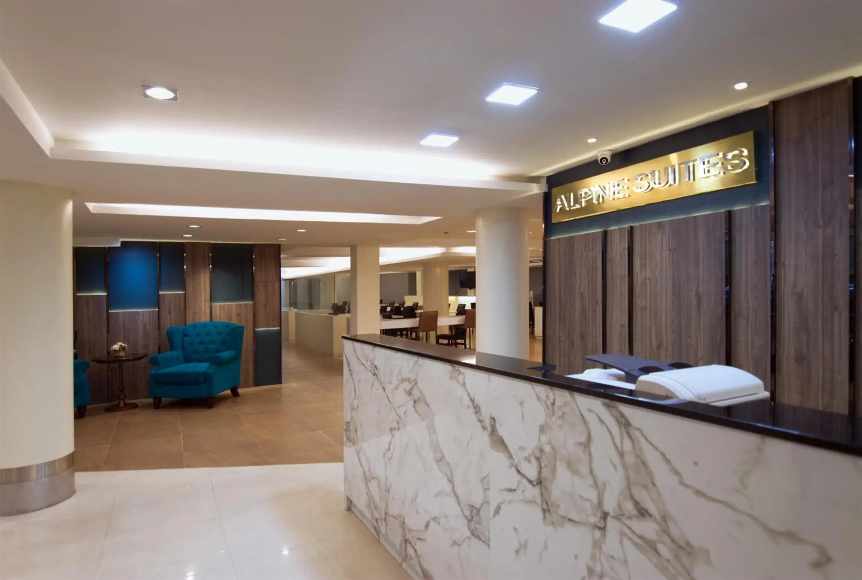 Lobby or reception, Lobby/Reception in Grand Alpine Hotel