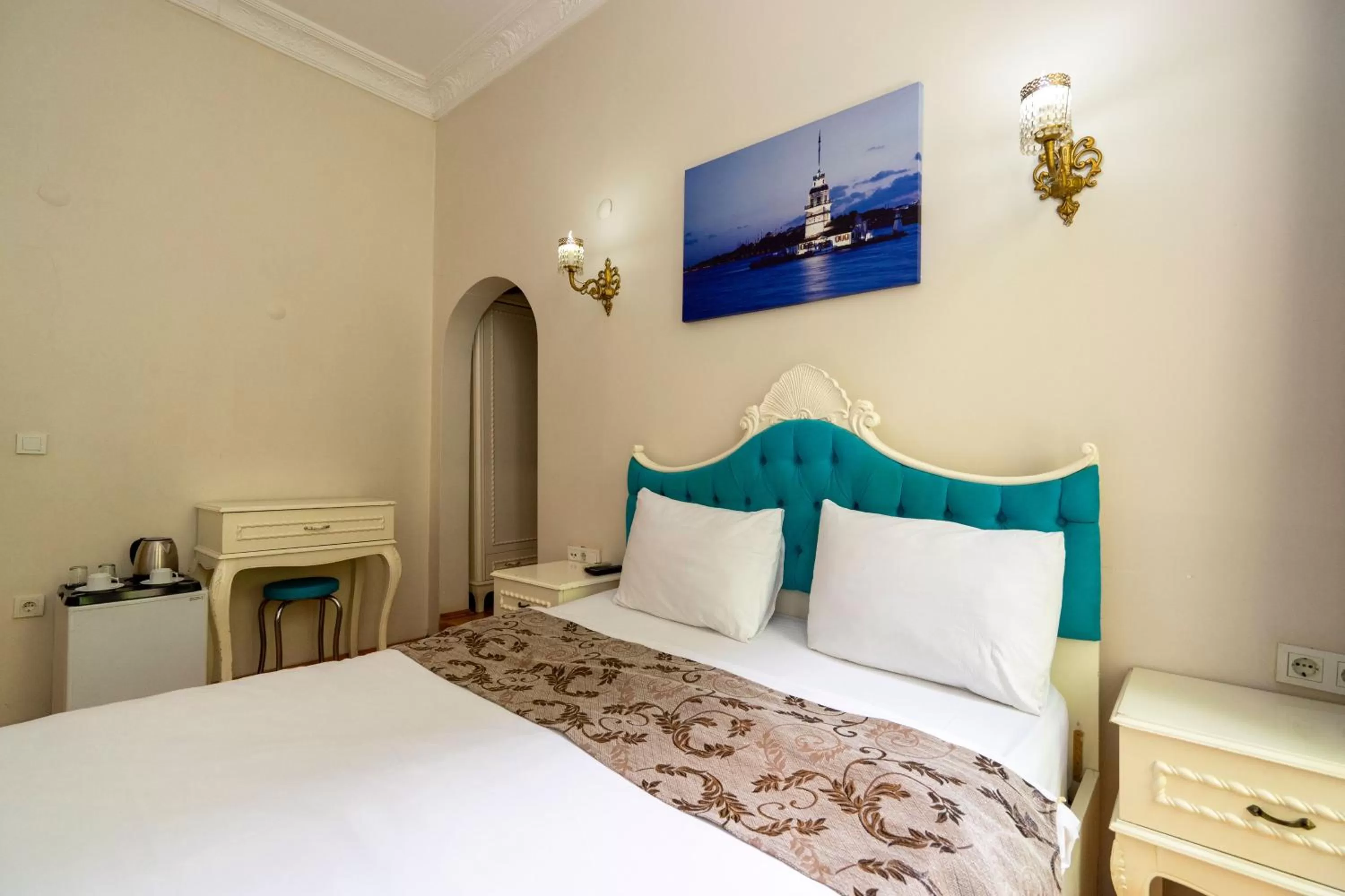 Bed in Hotel Gedikpasa Family