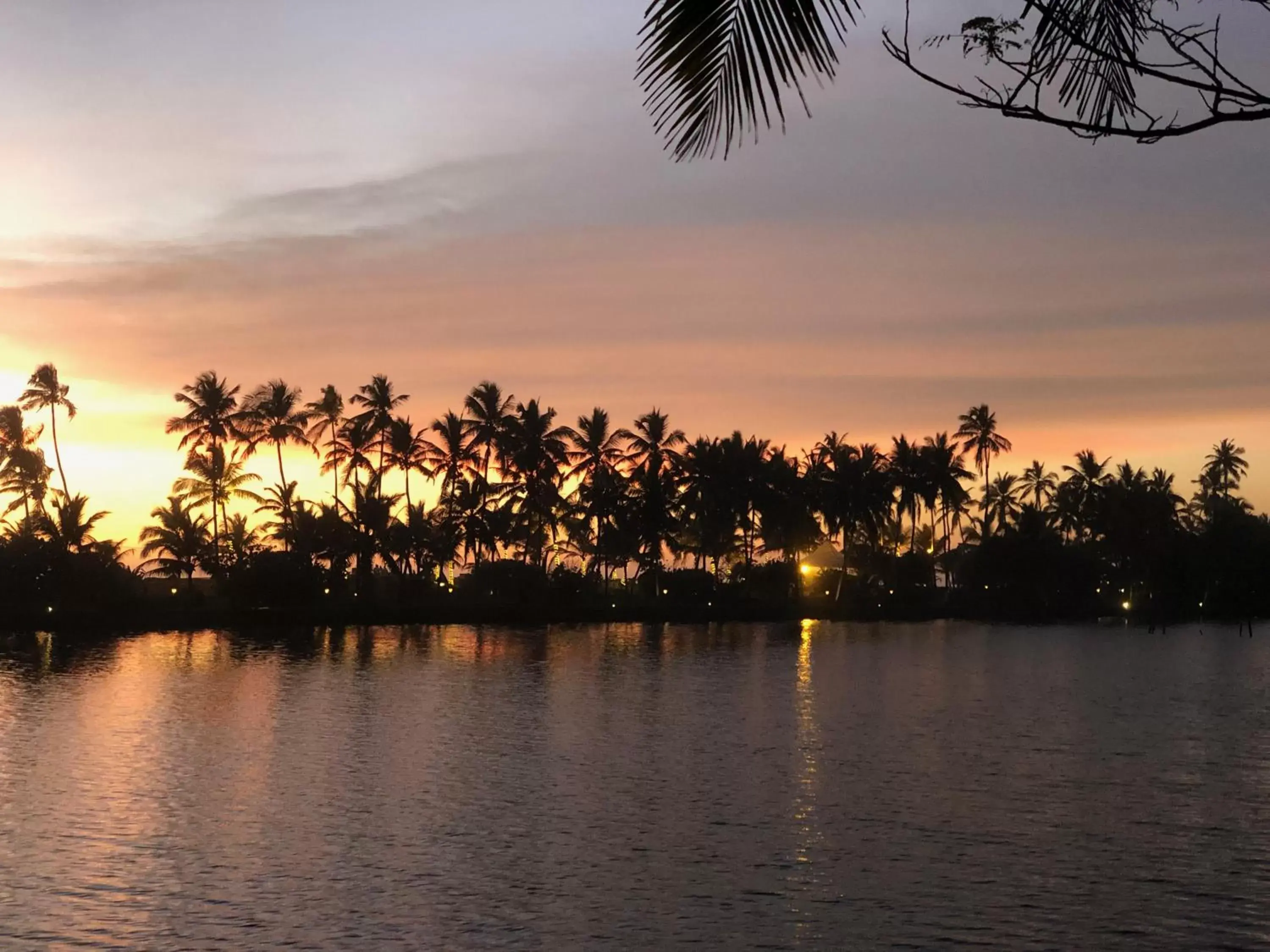 Sunset in Taj Green Cove Resort and Spa Kovalam