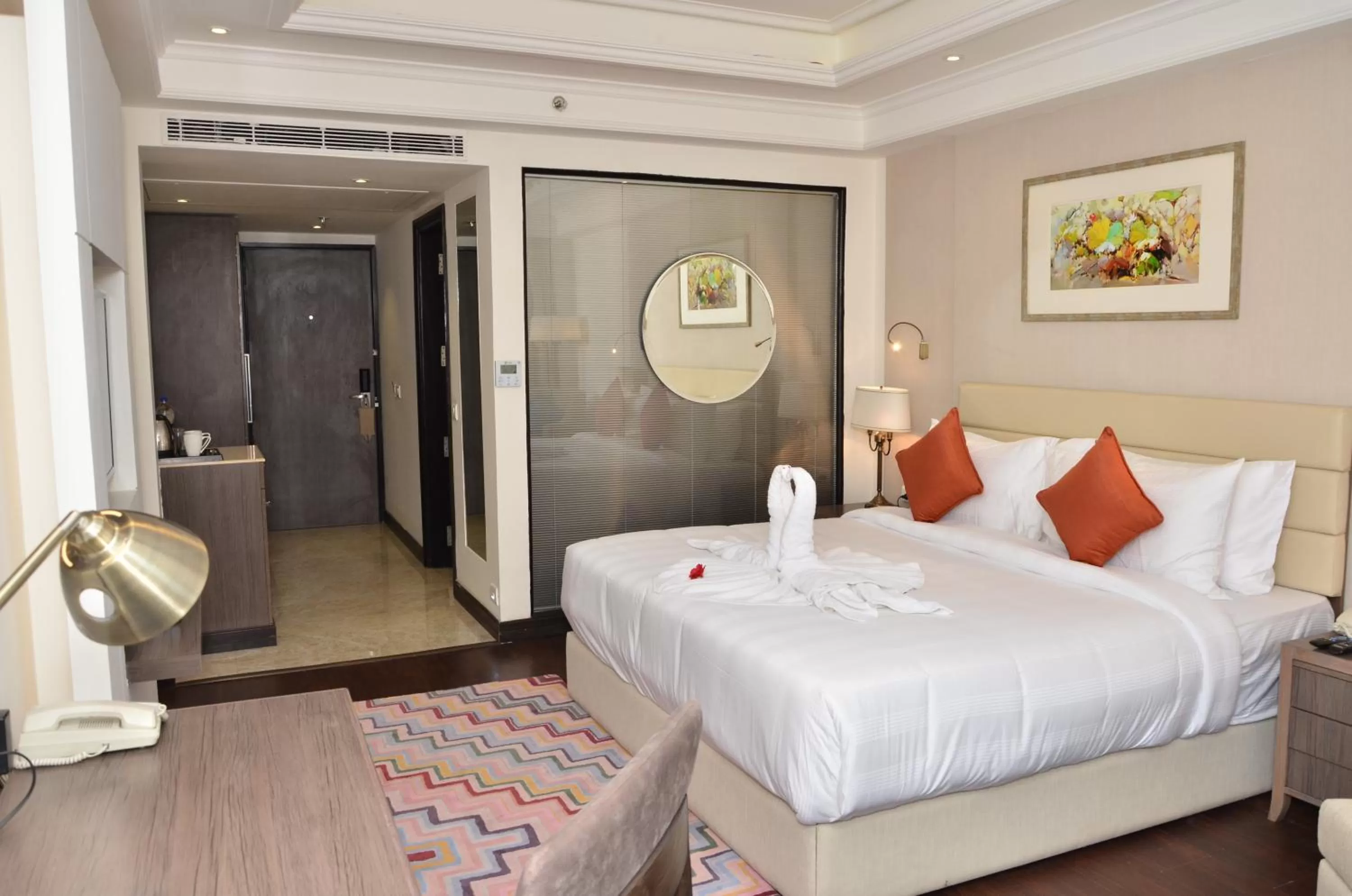 Bedroom, Bed in Ramada by Wyndham Kasauli