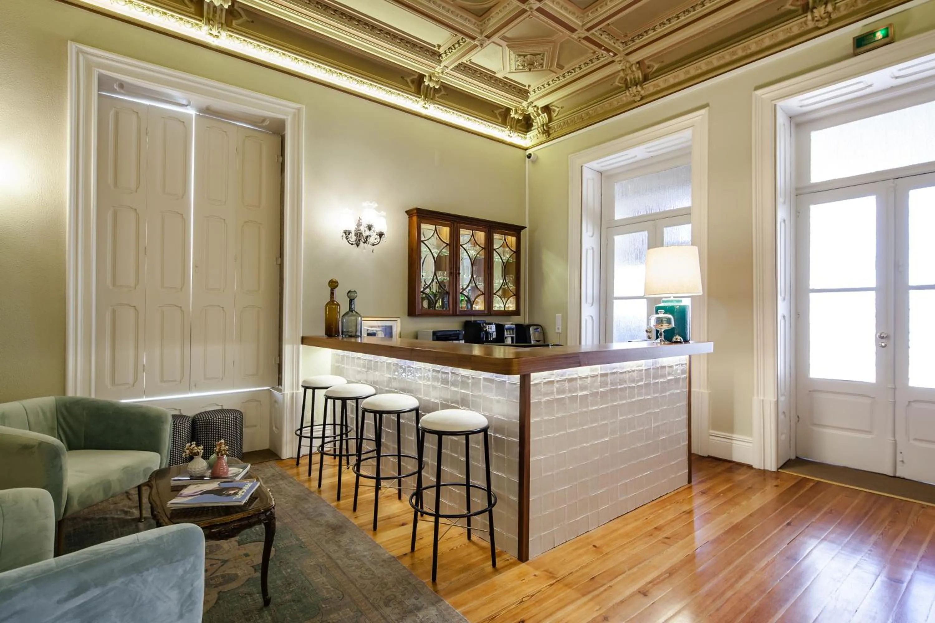 Lobby or reception in The Rex Hotel Porto