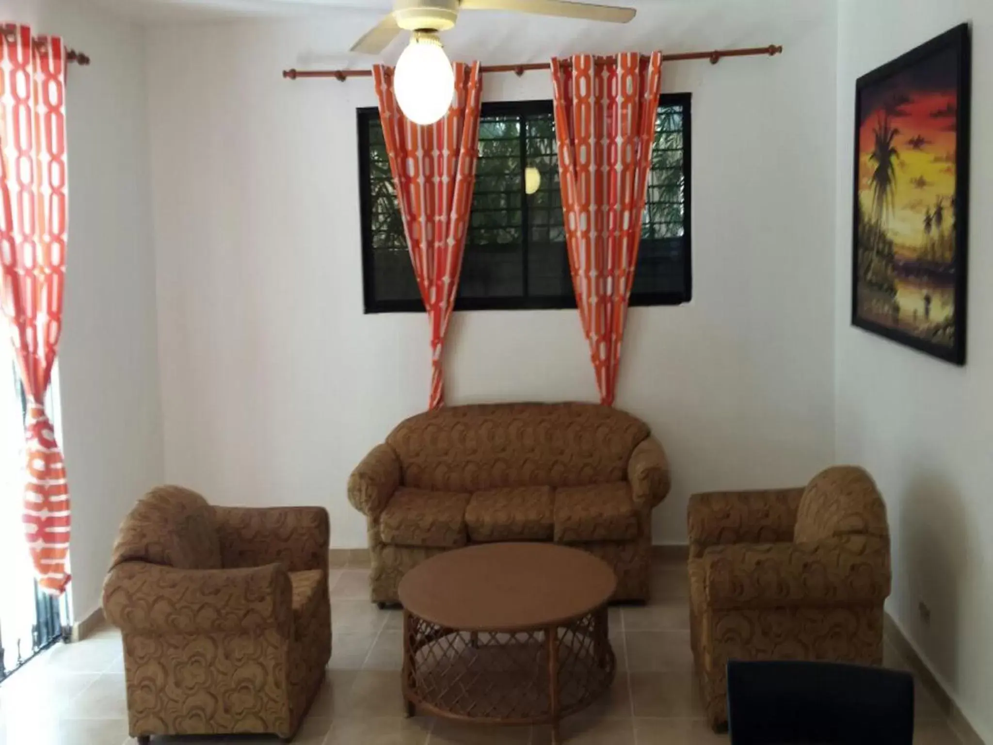 Living room, Seating Area in Perla de Sosua
