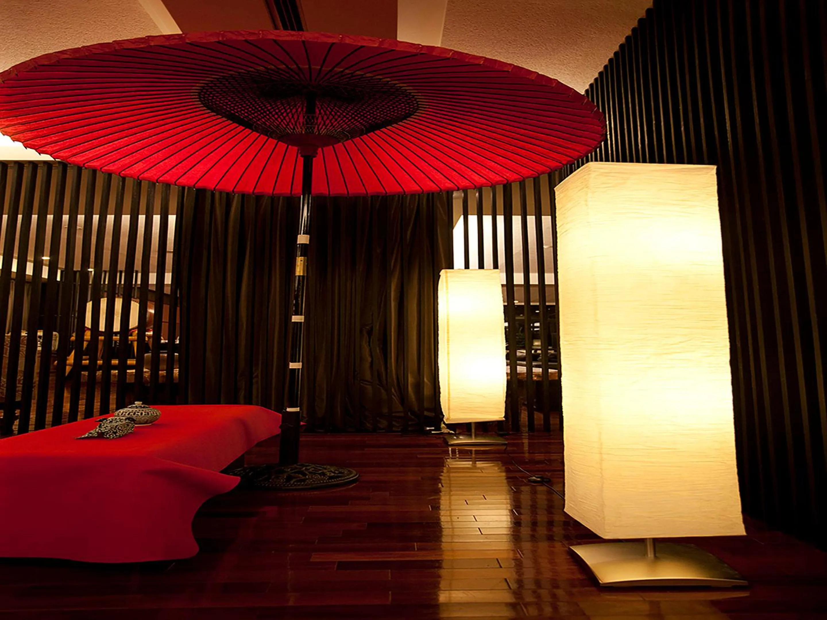 Lobby or reception, Bed in Ryokan Biyunoyado