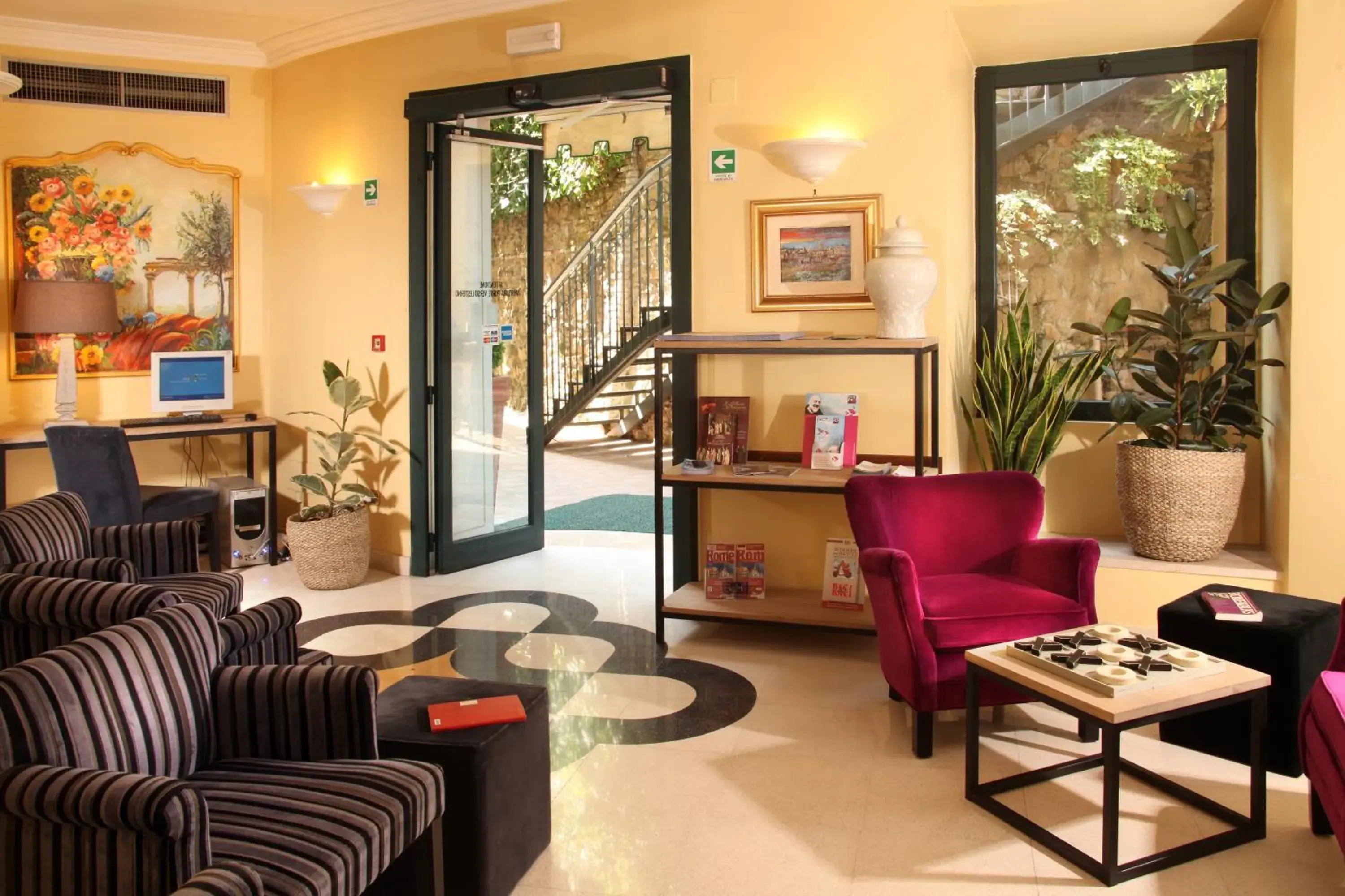 Lounge or bar, Lobby/Reception in Hotel Alessandrino