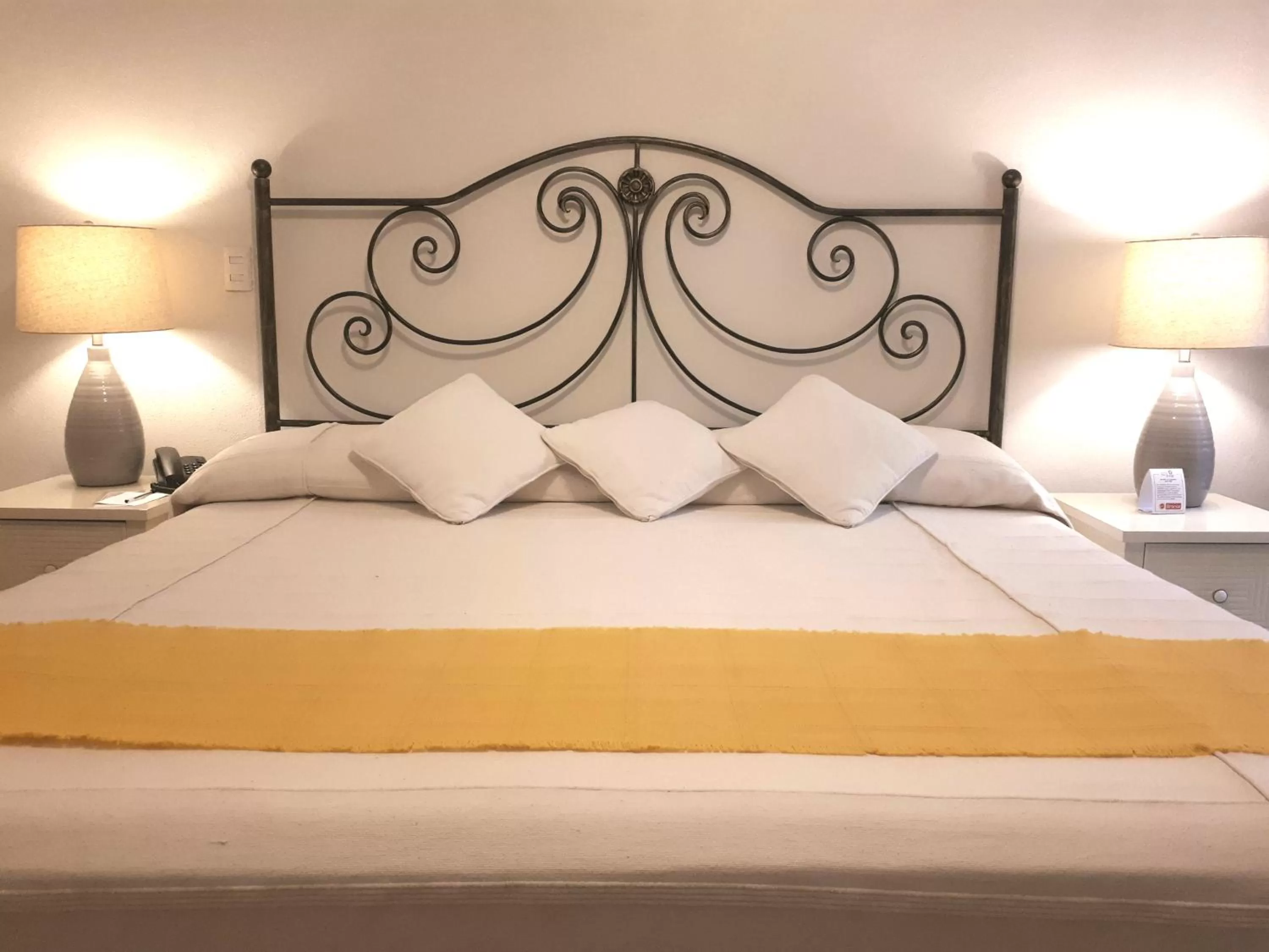 Bed in Hotel La Casona de Don Jorge