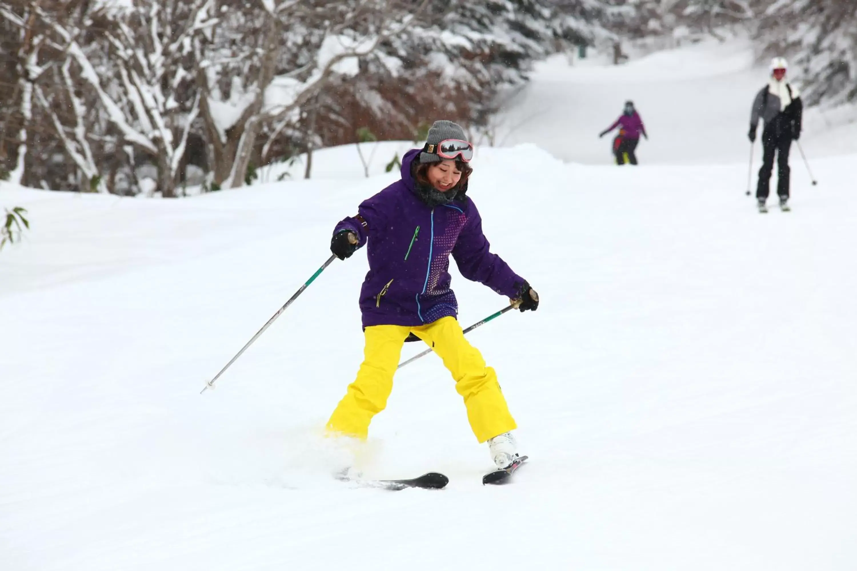 Skiing in Hotel Naturwald Furano