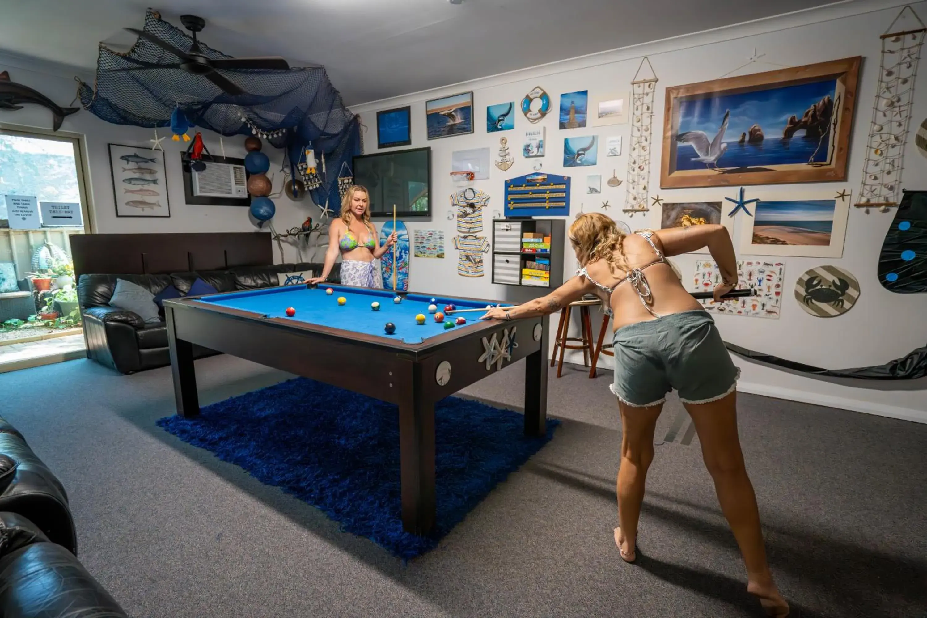 Billiards in Ningaloo Lodge Exmouth