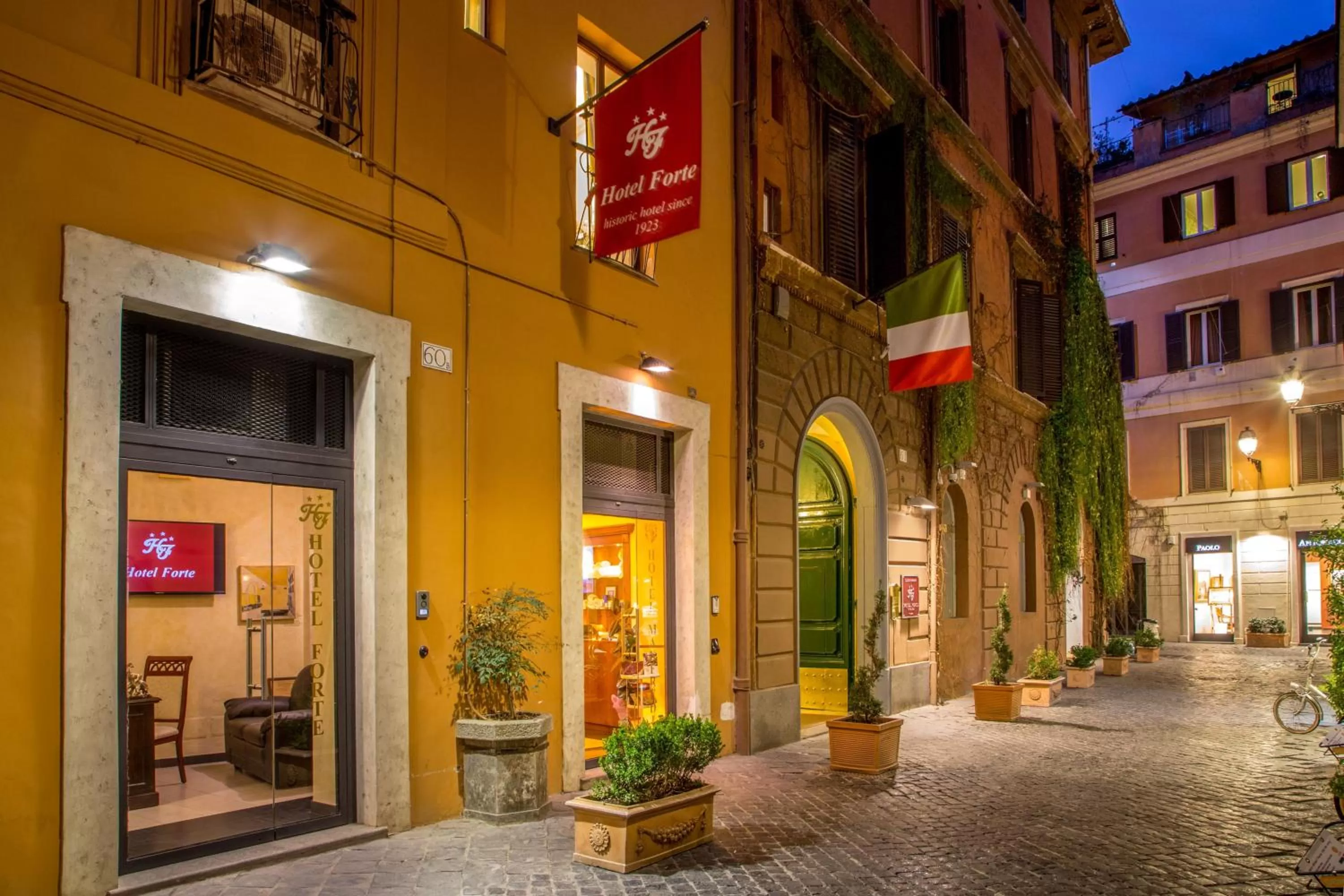 Facade/entrance in Hotel Forte
