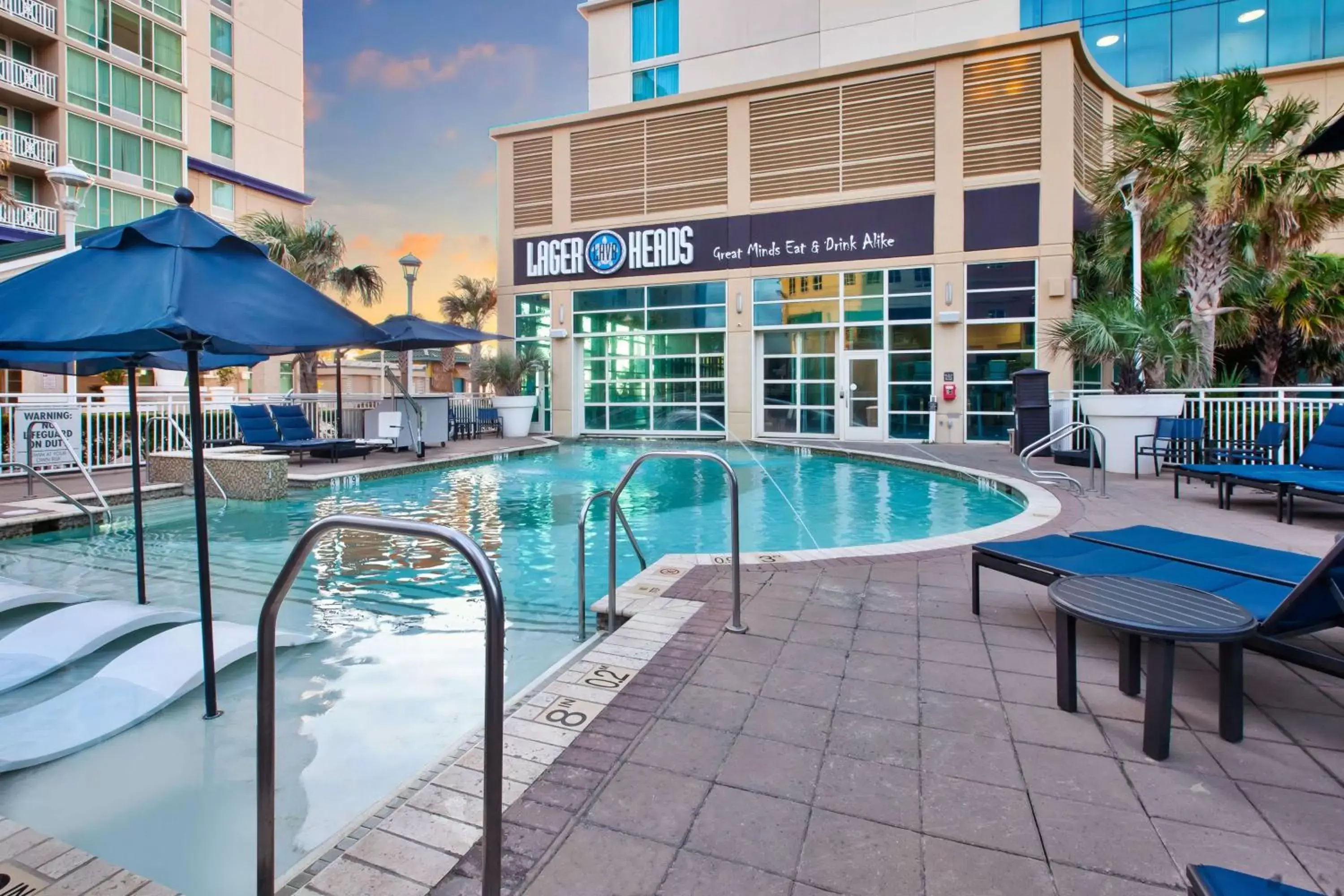 Swimming Pool in Hilton Garden Inn Virginia Beach Oceanfront