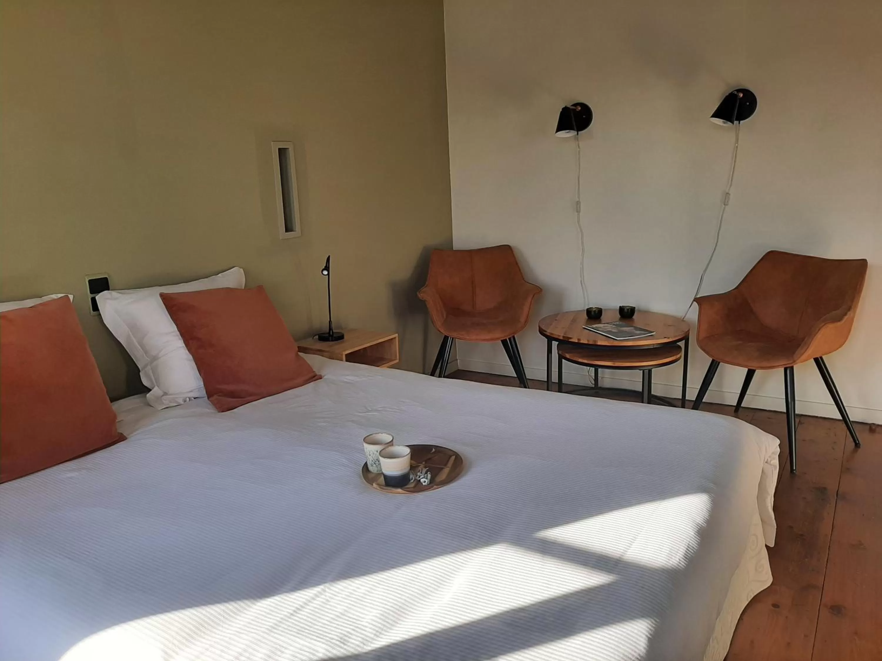 Coffee/tea facilities, Bed in B&B Anna's