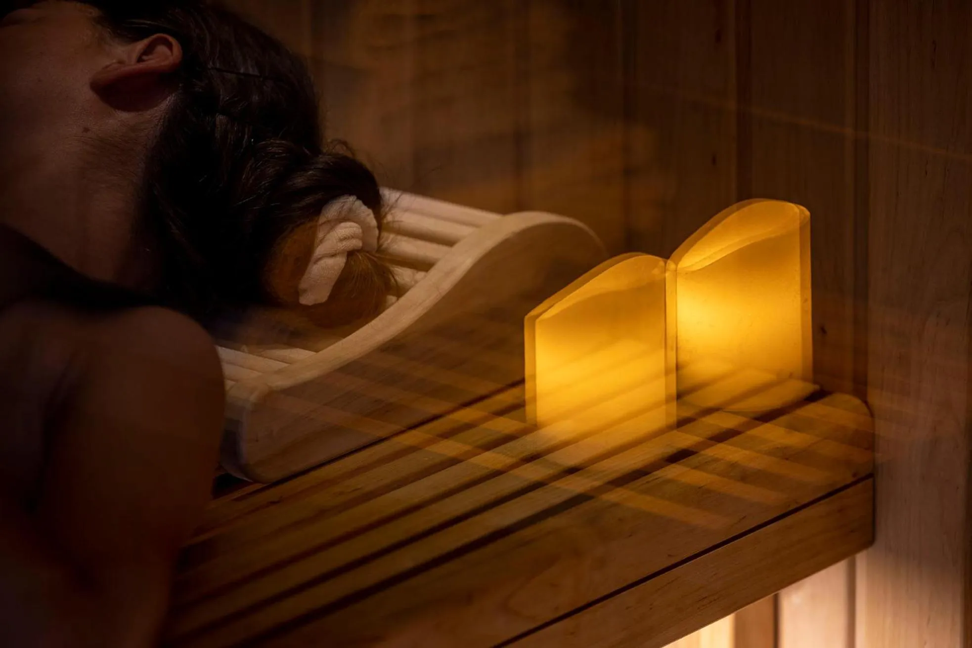 Sauna in Hôtel Joe M