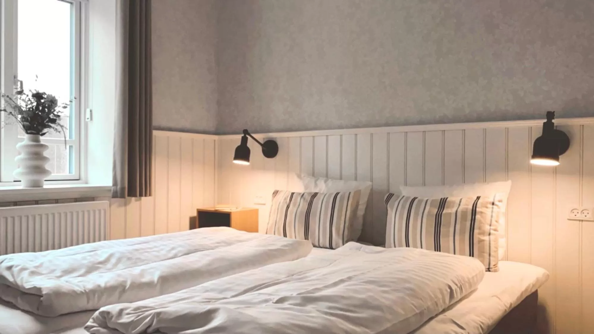 Bedroom, Bed in Hotel Marie