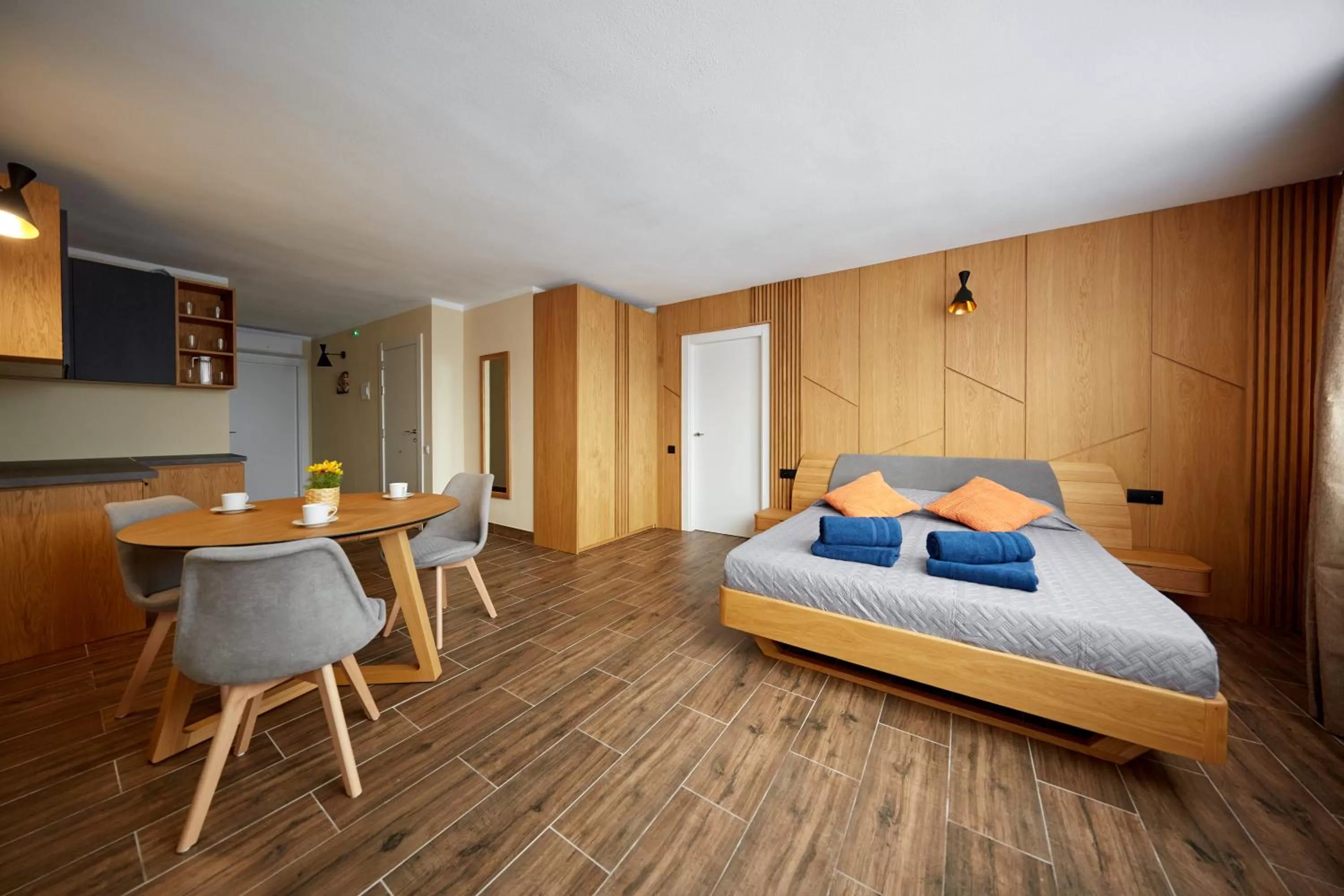 Bed in El Patio Hostal