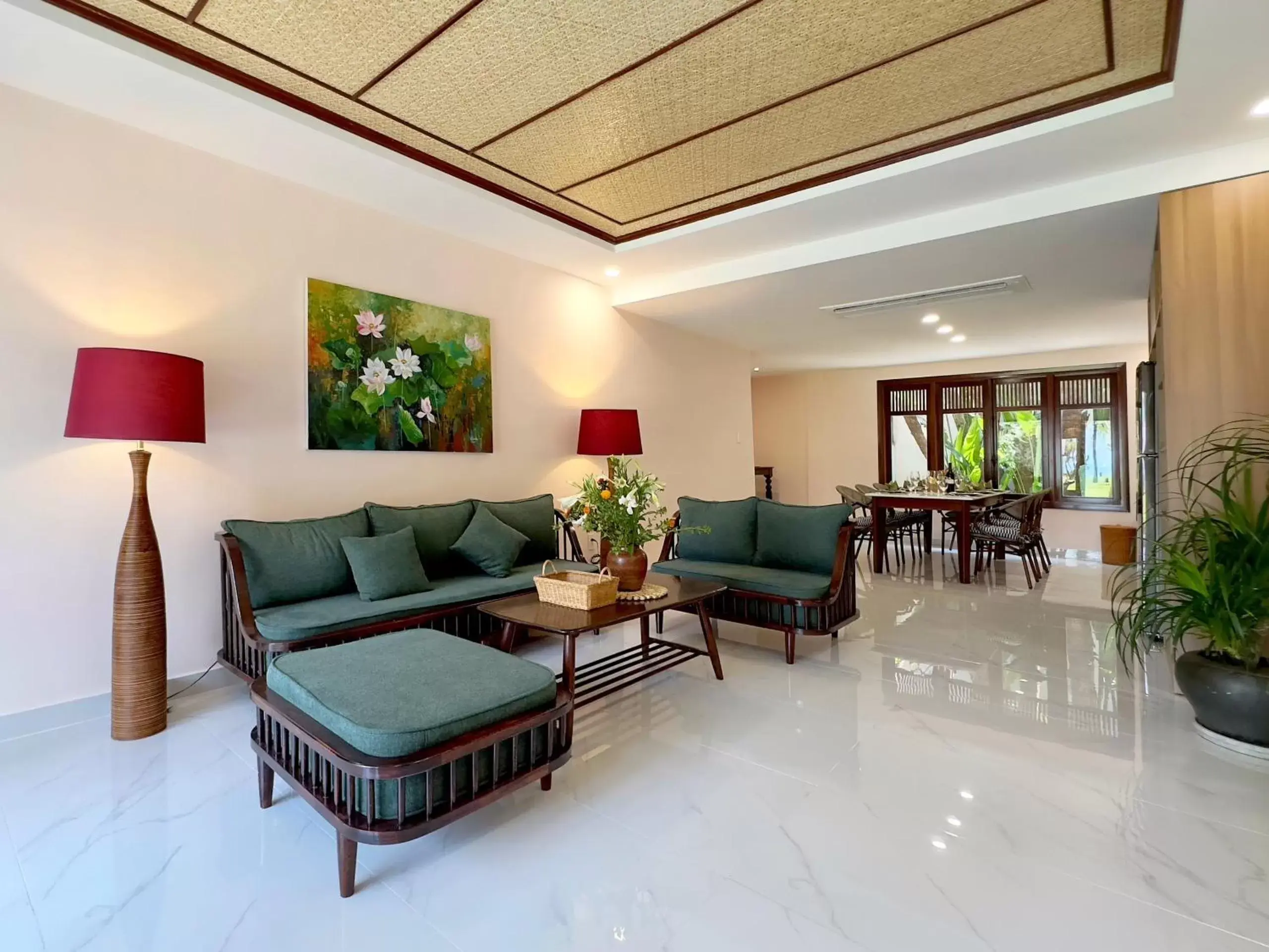 Living room, Seating Area in Palm Garden Beach Resort & Spa