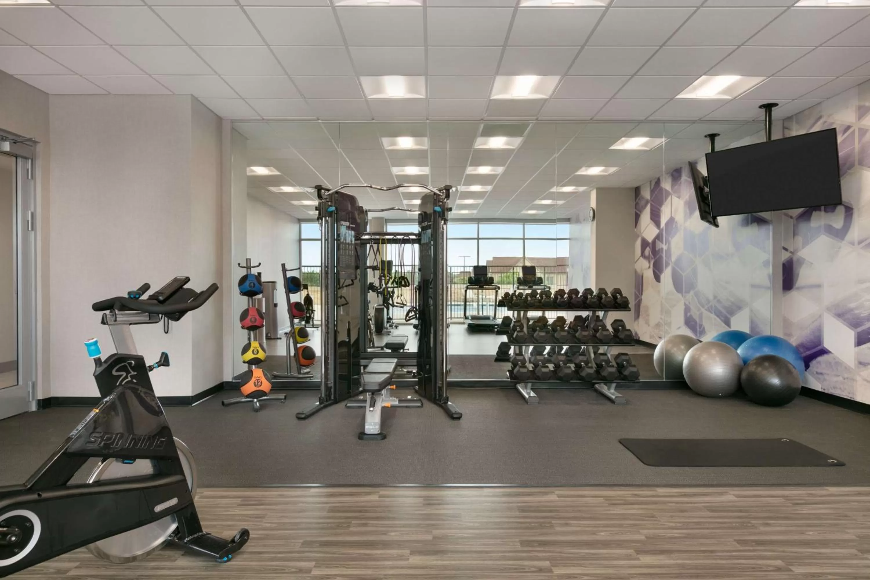 Fitness centre/facilities in Hyatt Place Fort Worth/TCU