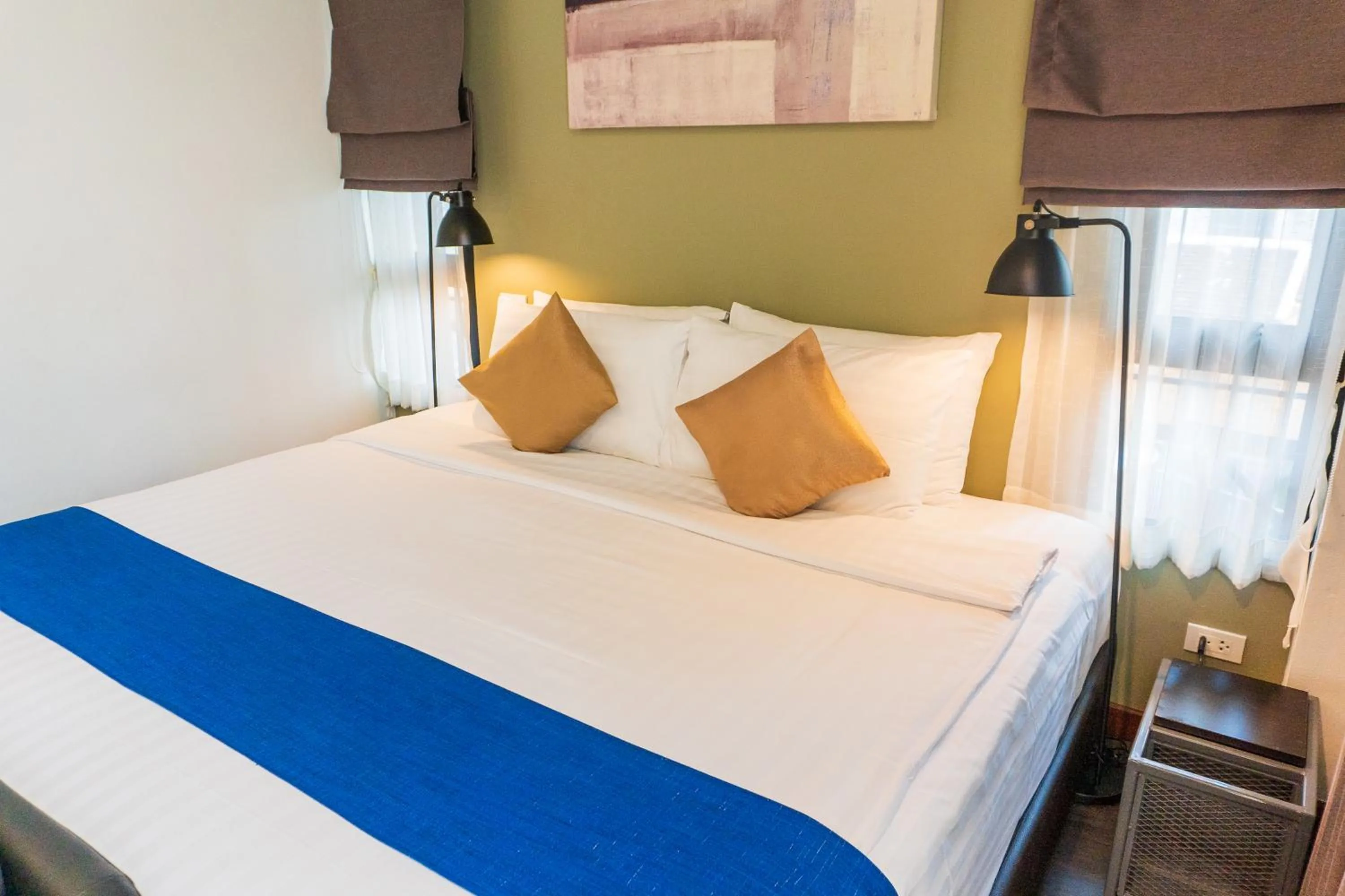 Bed in Wealth Boutique Hotel Chiang Mai