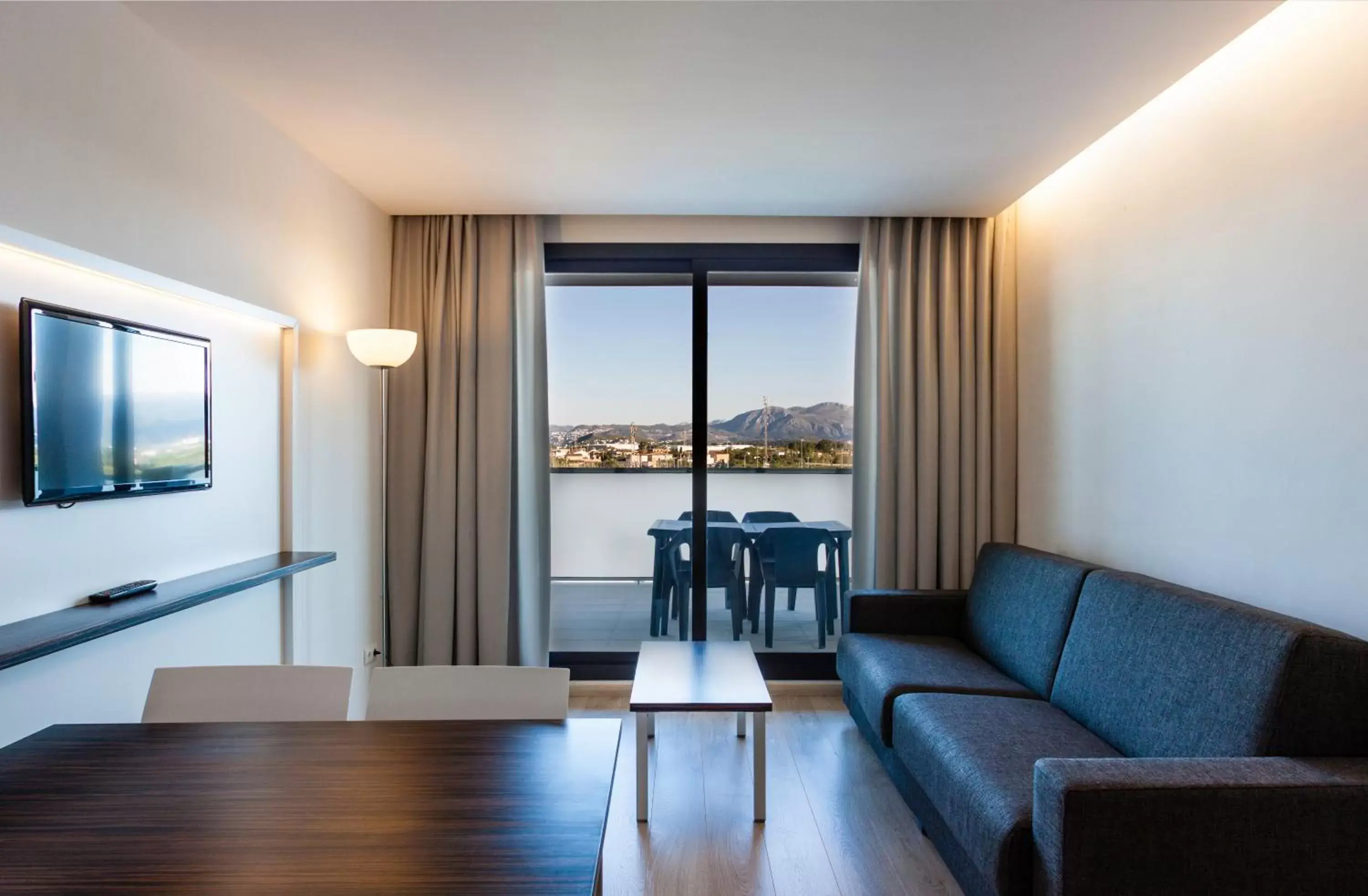 Living room, Seating Area in ApartHotel Playa Oliva