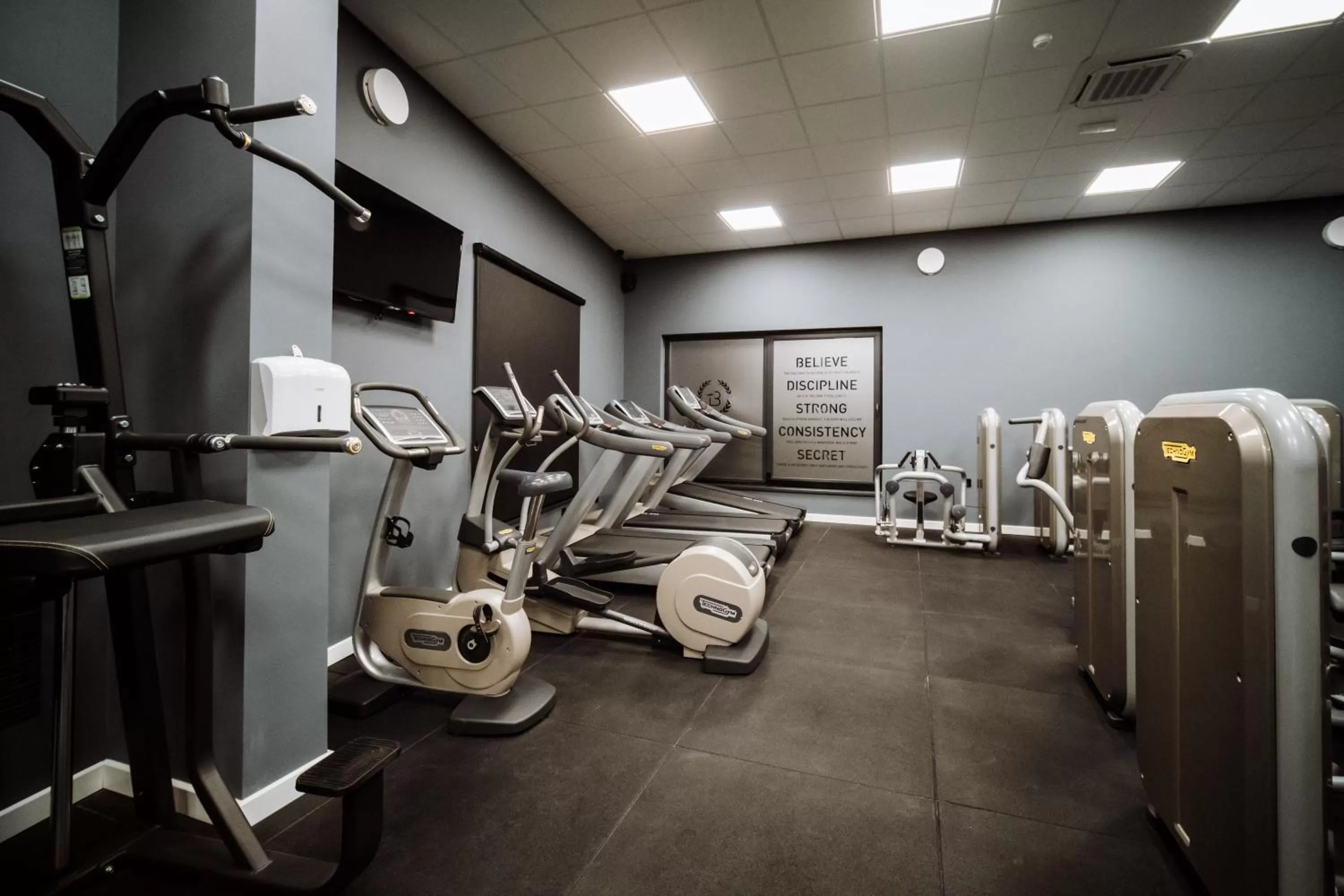 Fitness centre/facilities in Hotel Barcode Wellness & Spa