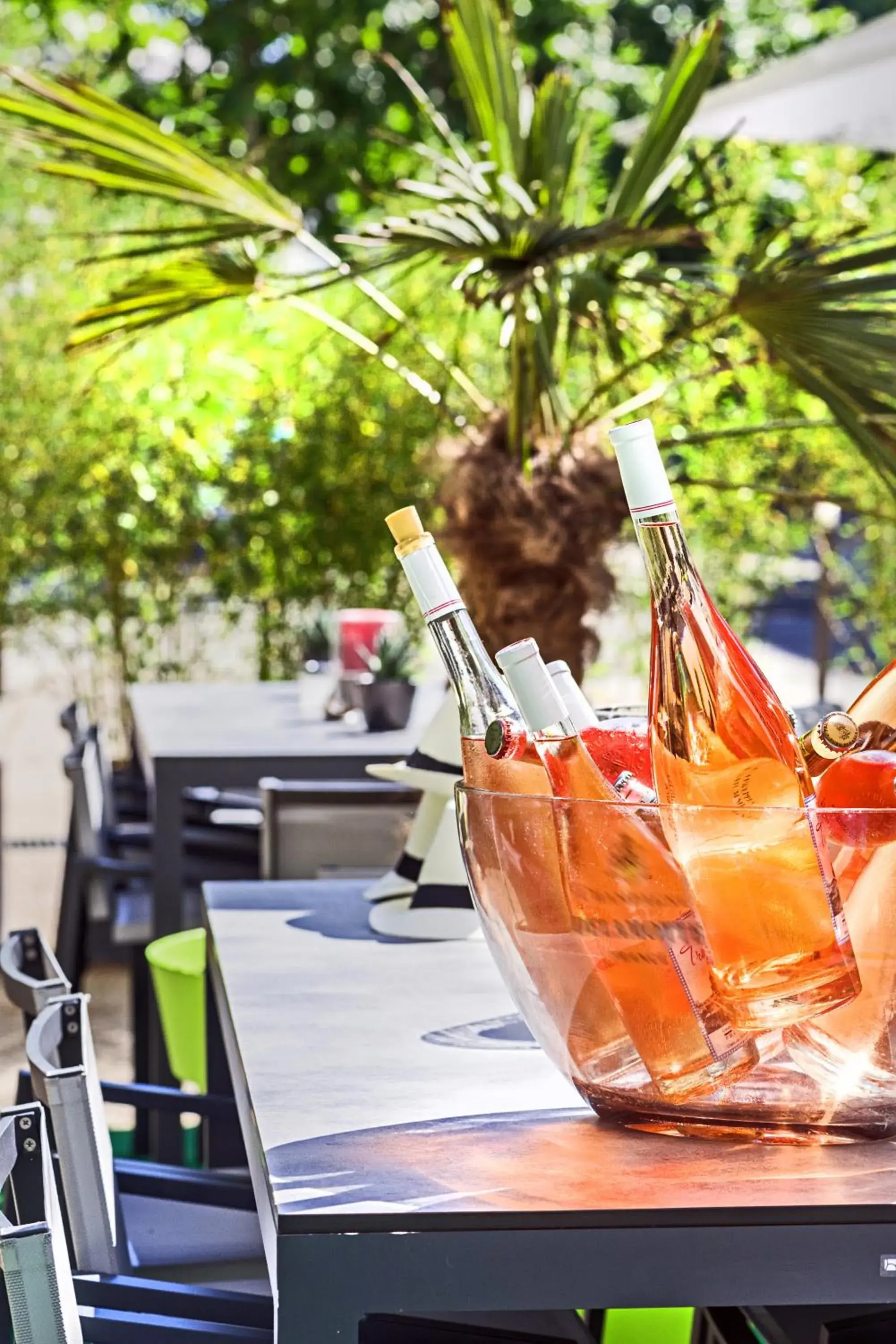 Patio in ibis Styles Strasbourg Avenue du Rhin