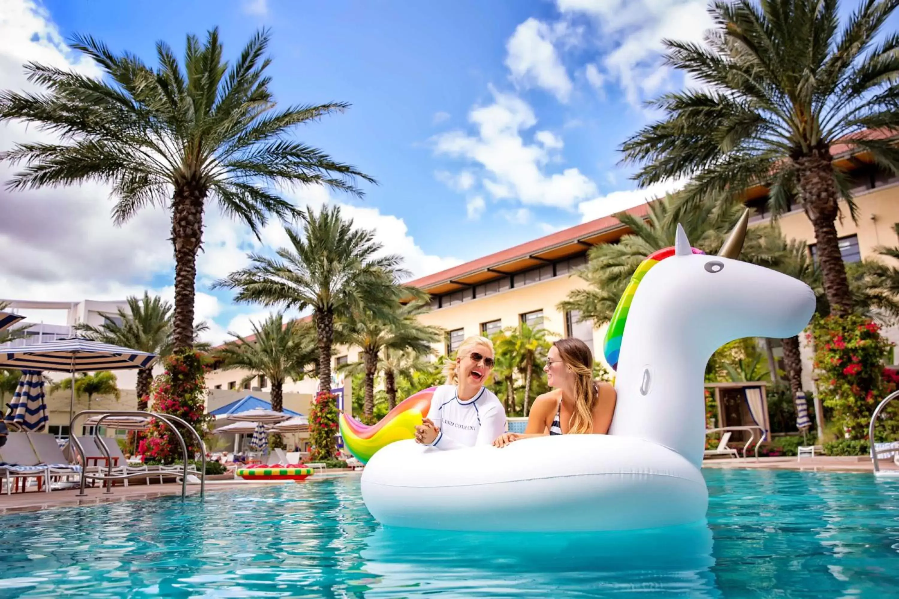 Pool view, Water Park in Hilton West Palm Beach