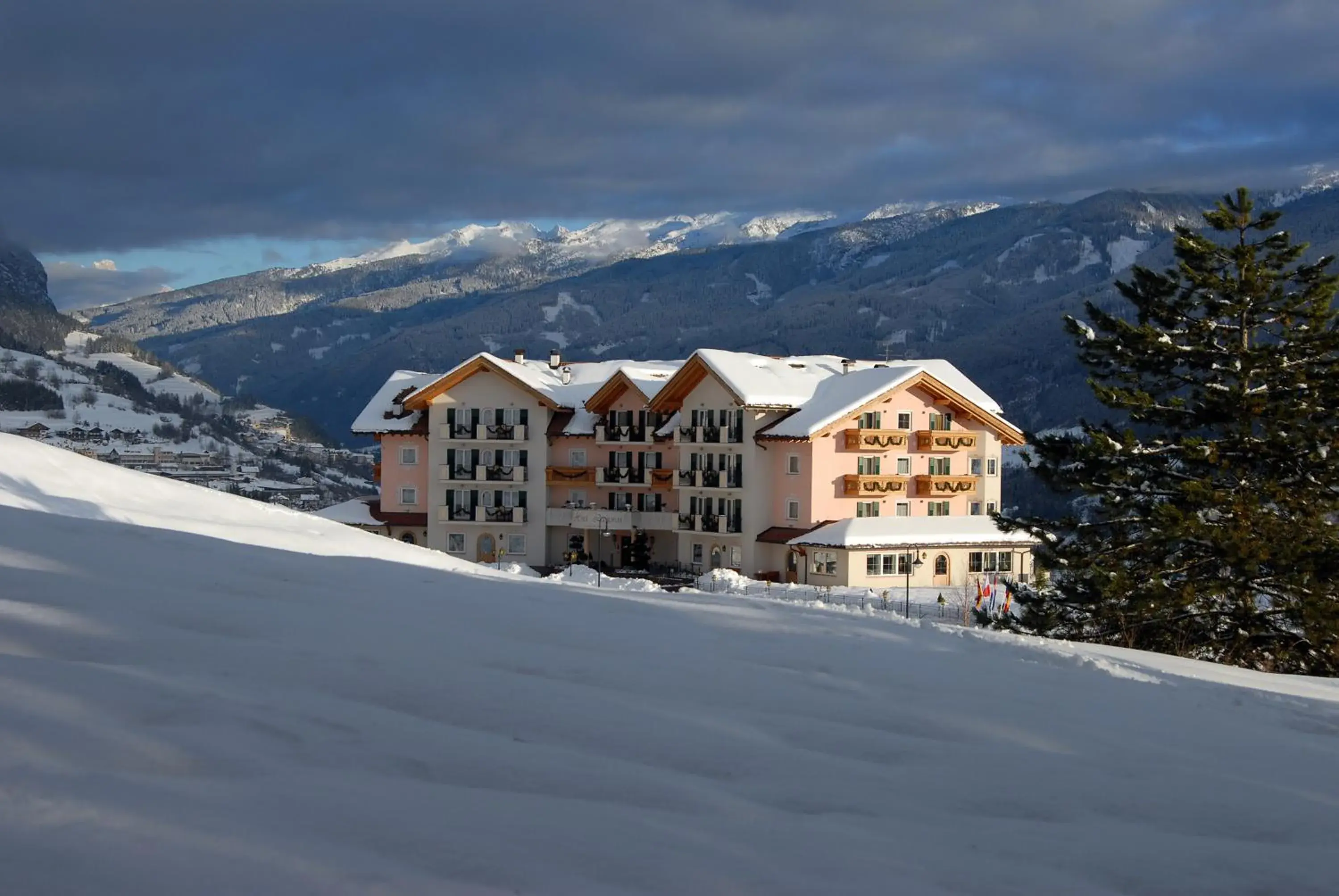 Property building, Winter in Hotel Lagorai Resort & Spa