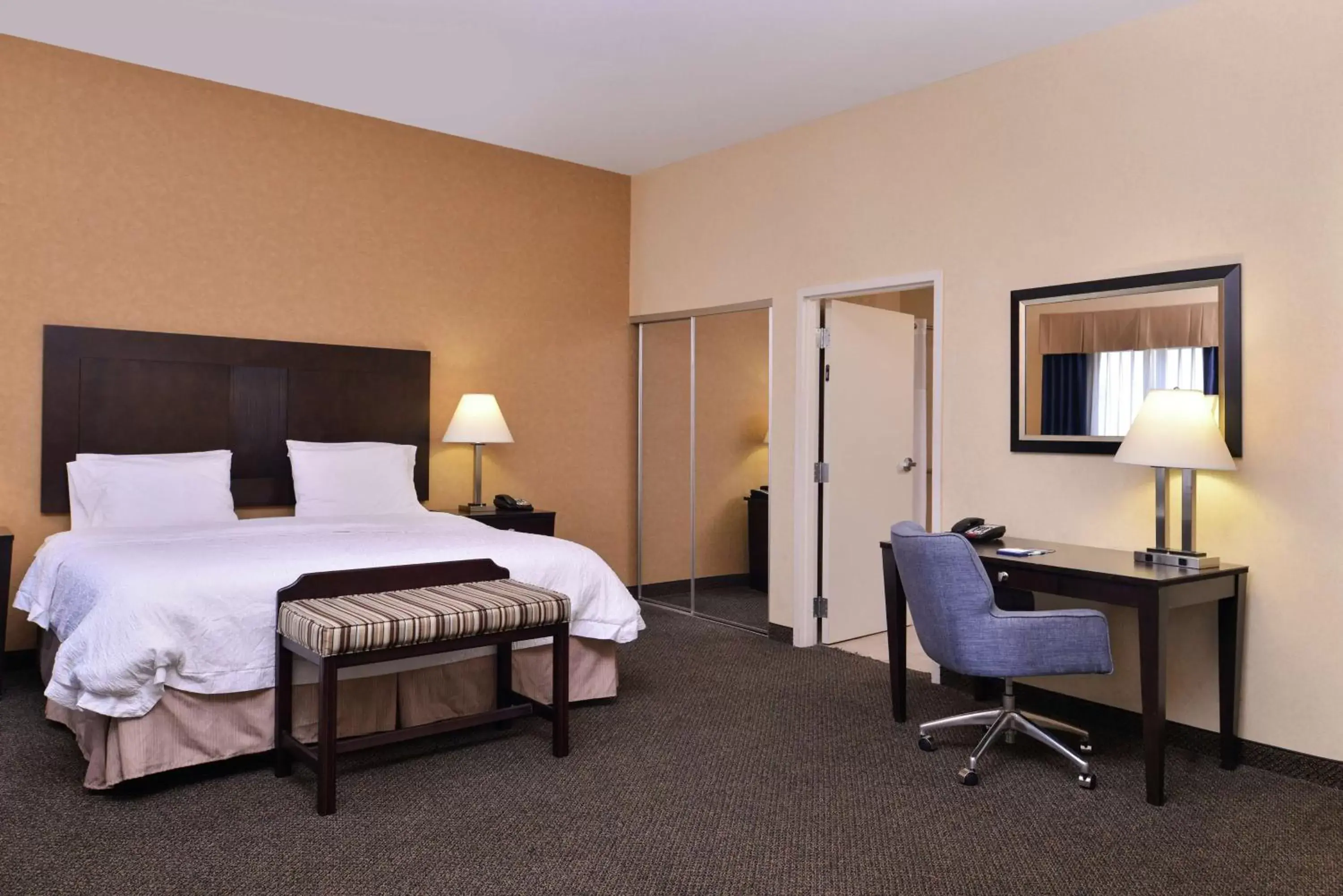 Bedroom, Bed in Hampton Inn & Suites Woodward