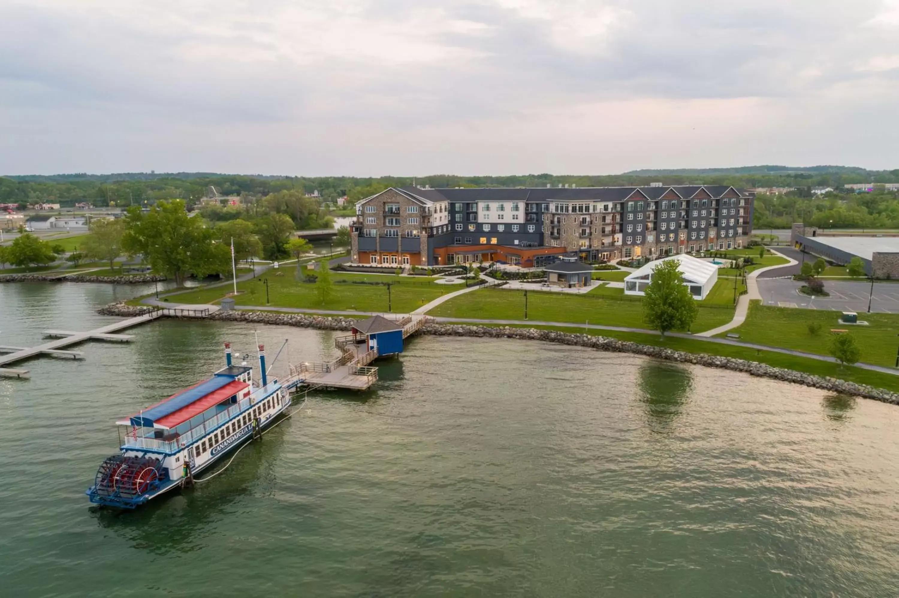 Property building in Hotel Canandaigua, Tapestry Collection By Hilton