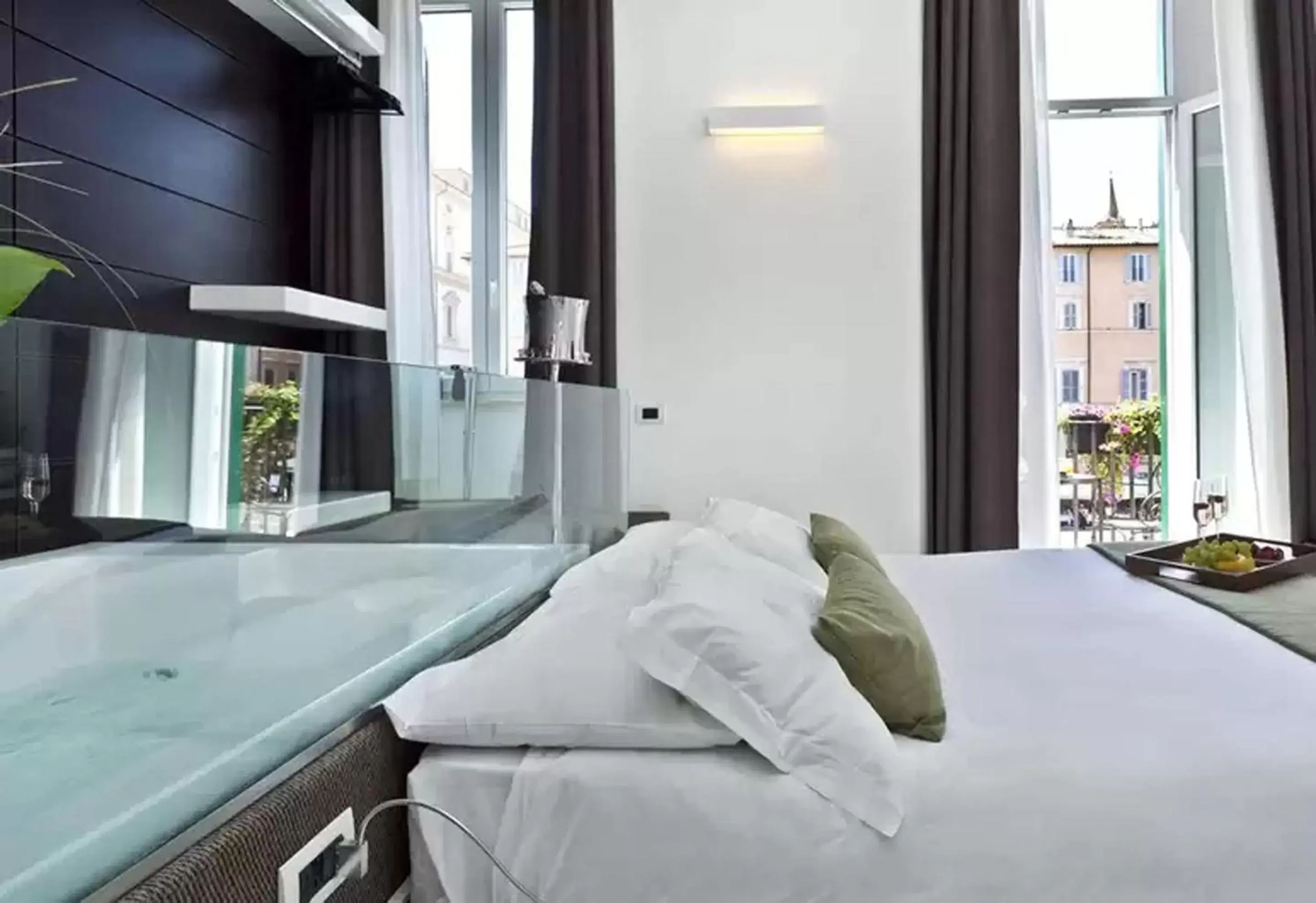 Bed in Navona Stay