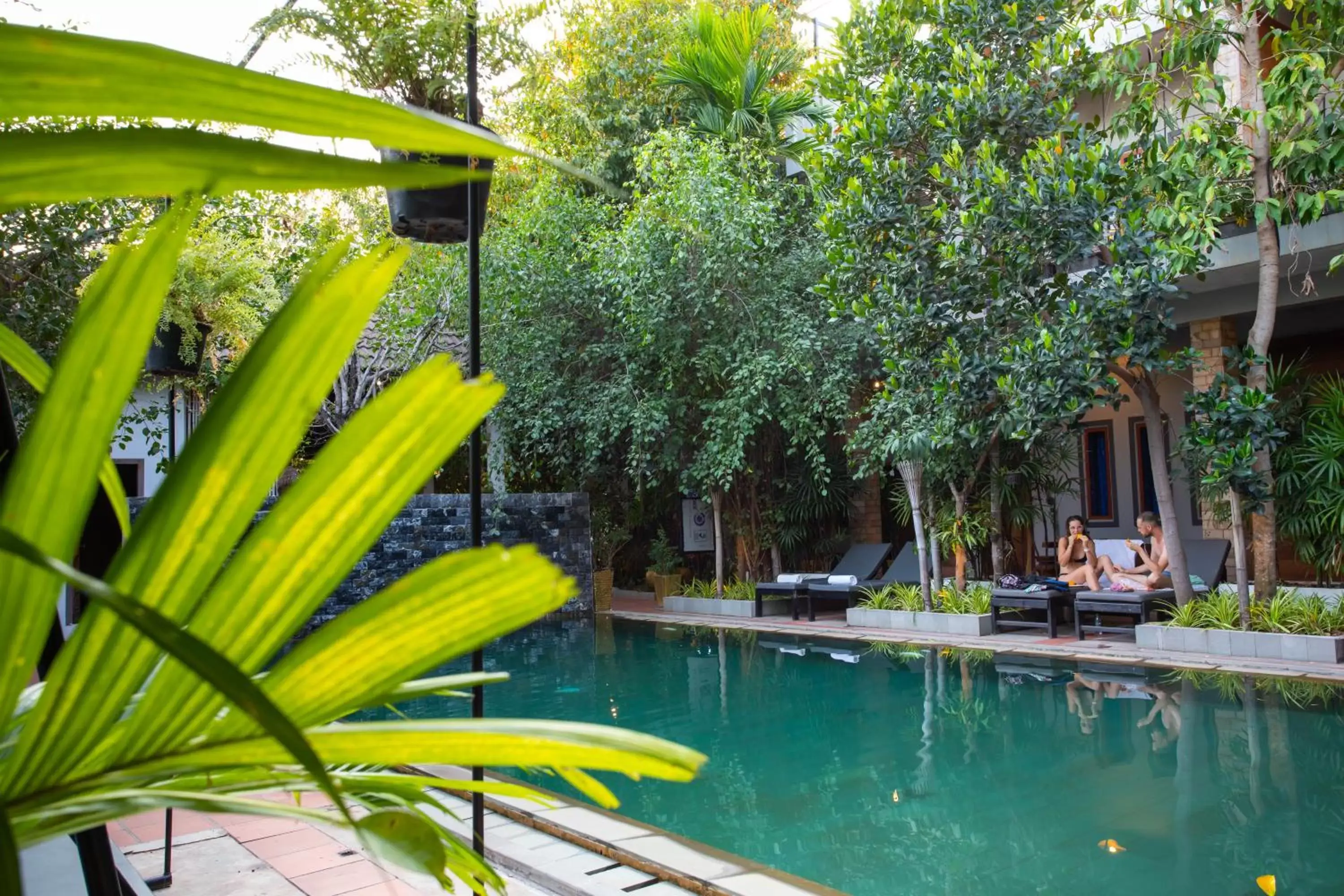 Natural landscape, Swimming Pool in Indra Porak Residence Hotel