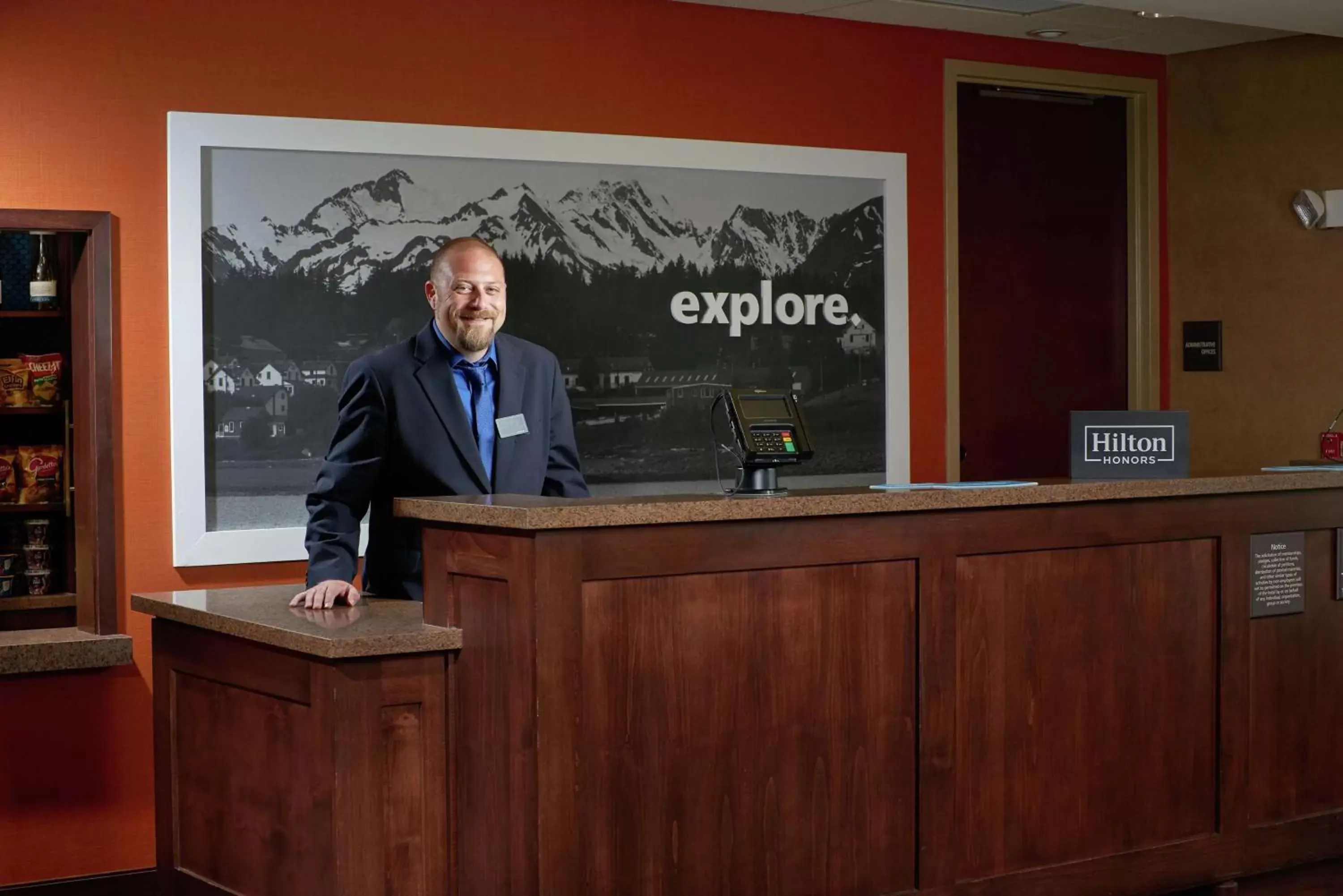 Lobby or reception in Hampton Inn and Suites Salem Lobby or reception in Hampton Inn and Suites Salem