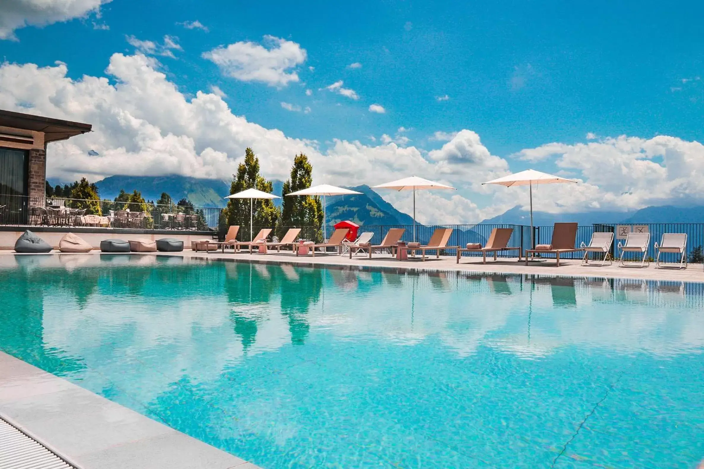 Swimming pool in Villars Palace Swimming pool in Villars Palace