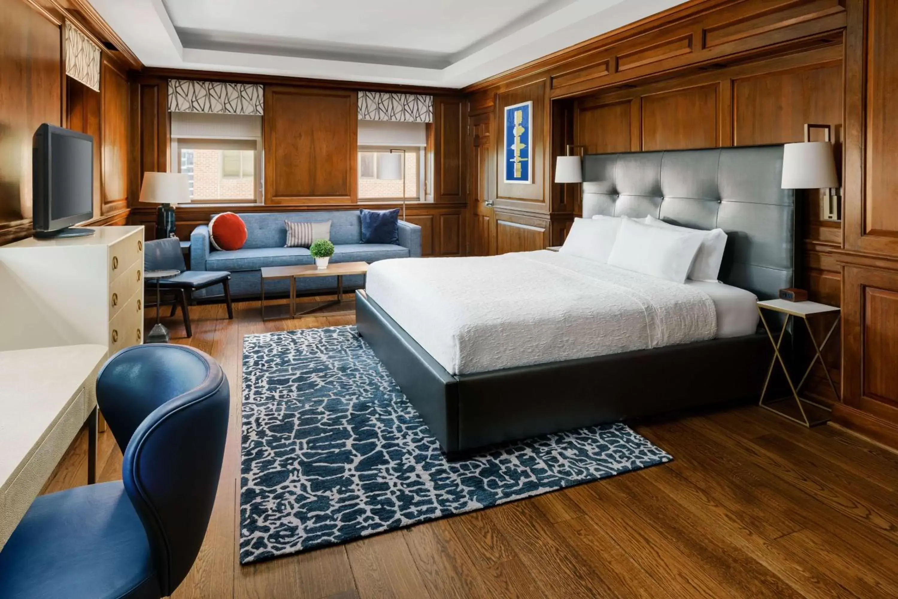Bedroom in Hampton Inn - Washington DC/White House