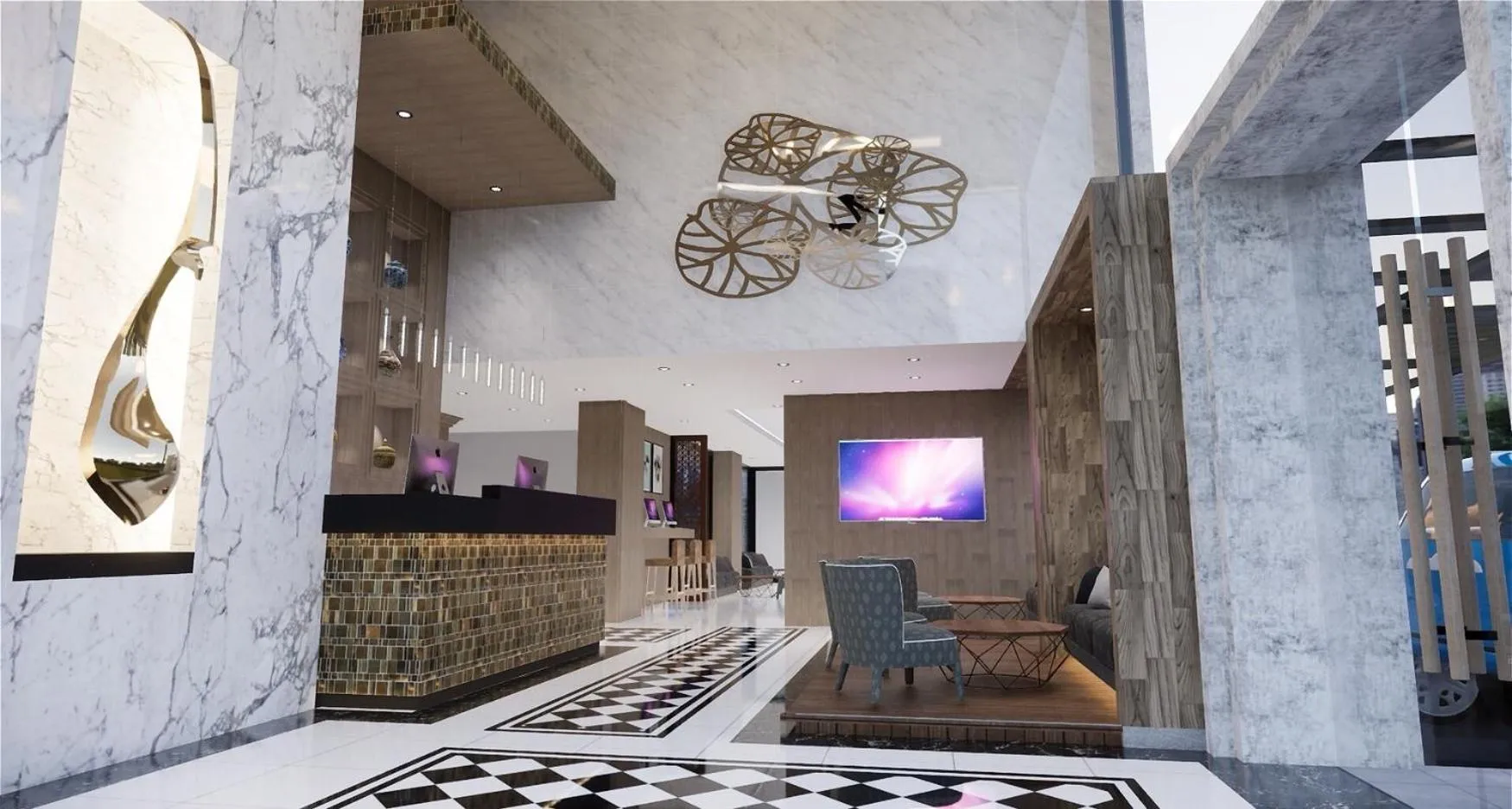 Property building in Phoenix Hotel Karon Beach