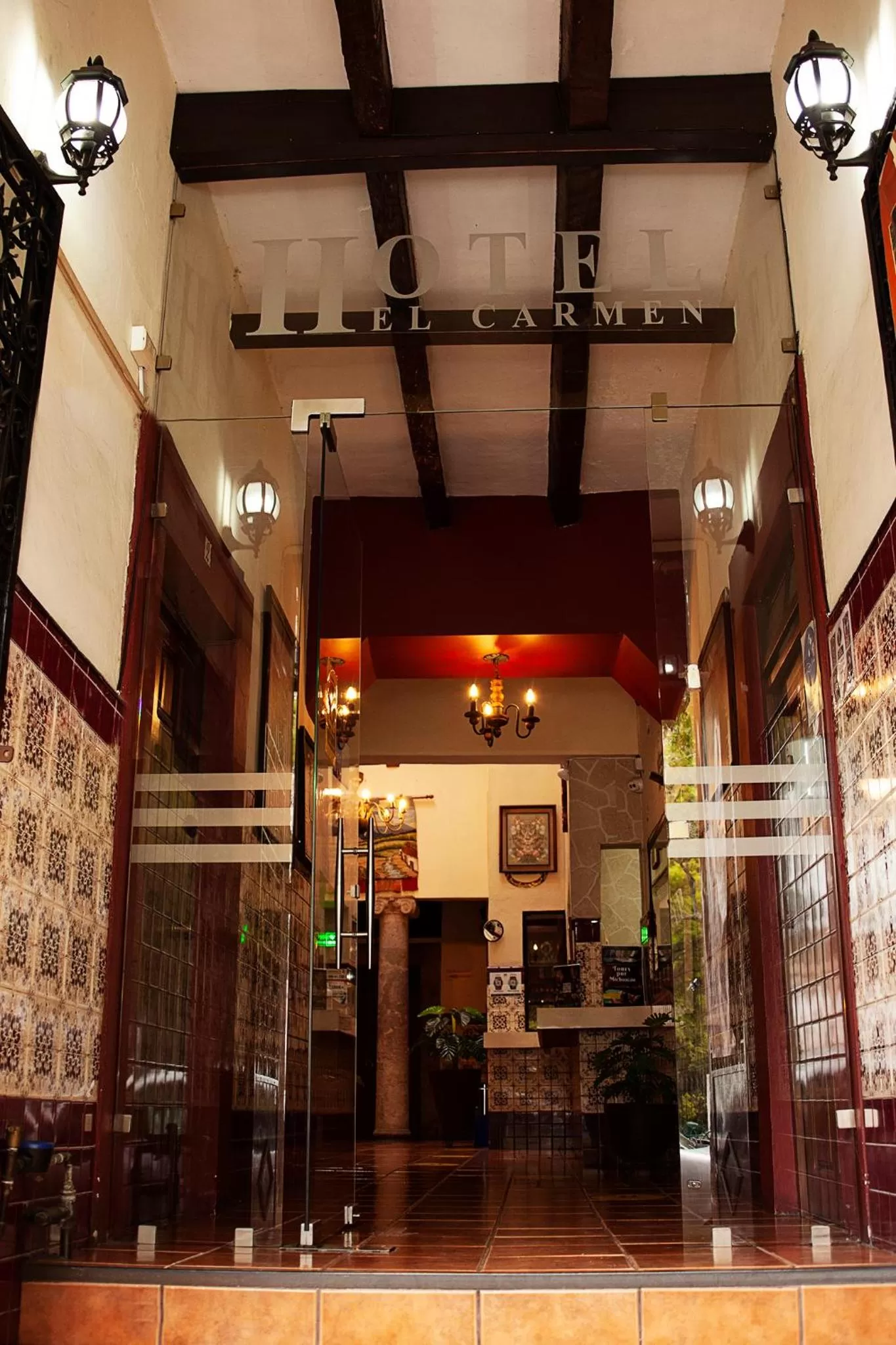 Property building in Hotel el Carmen, Morelia