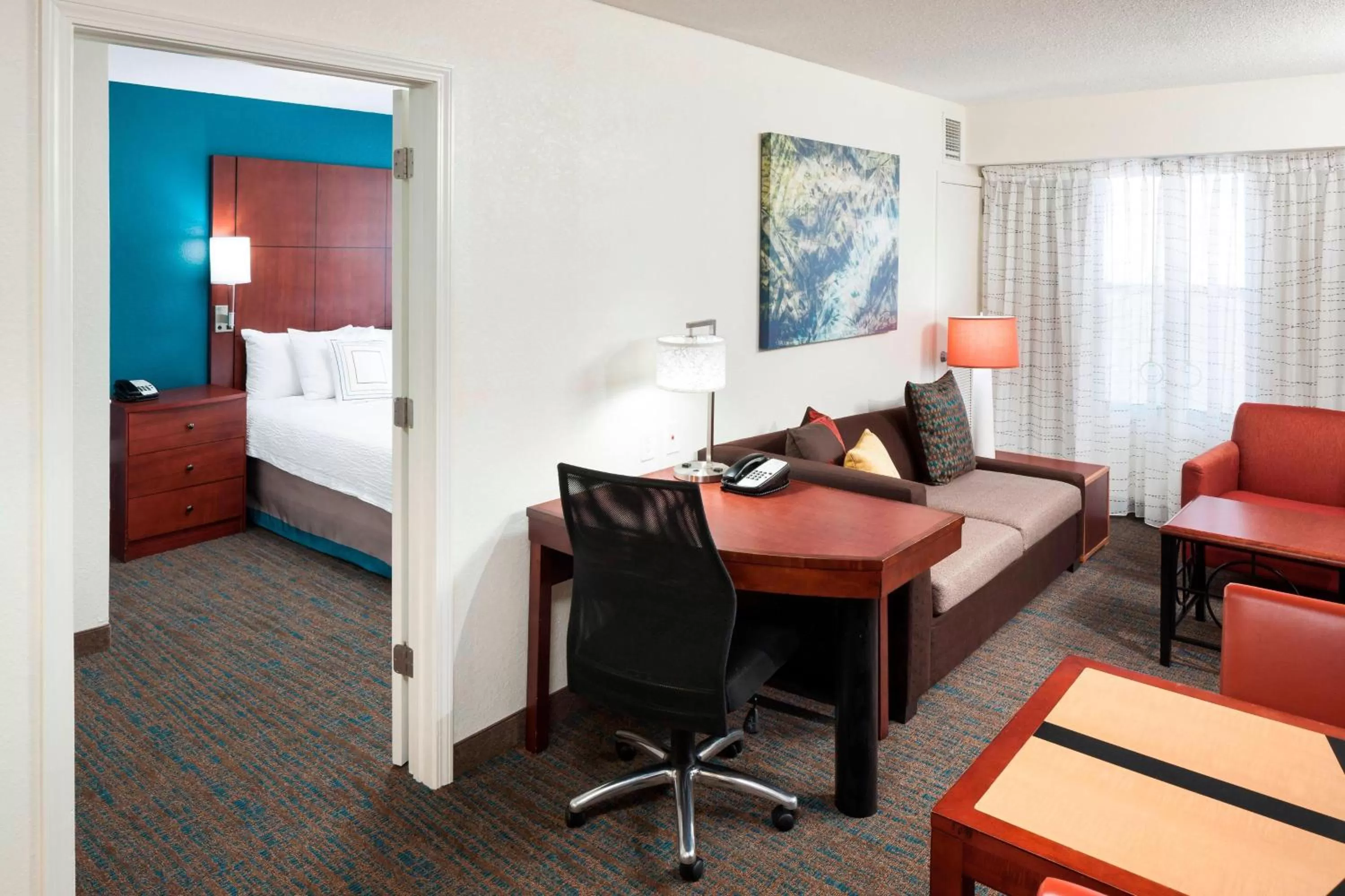 Bedroom, Bed in Residence Inn by Marriott Dothan